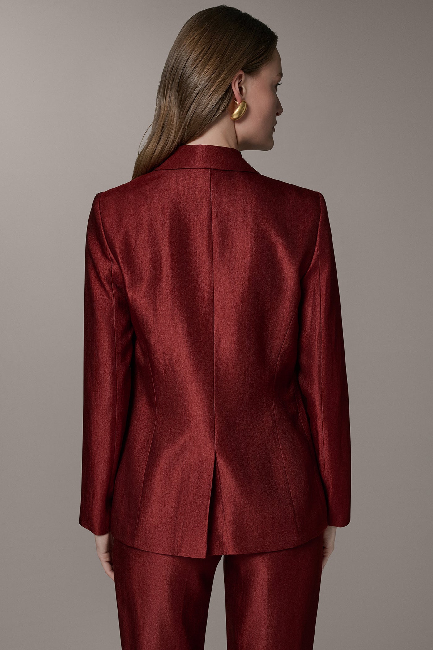 Sunbaked ONE-BUTTON JACKET Donna Karan