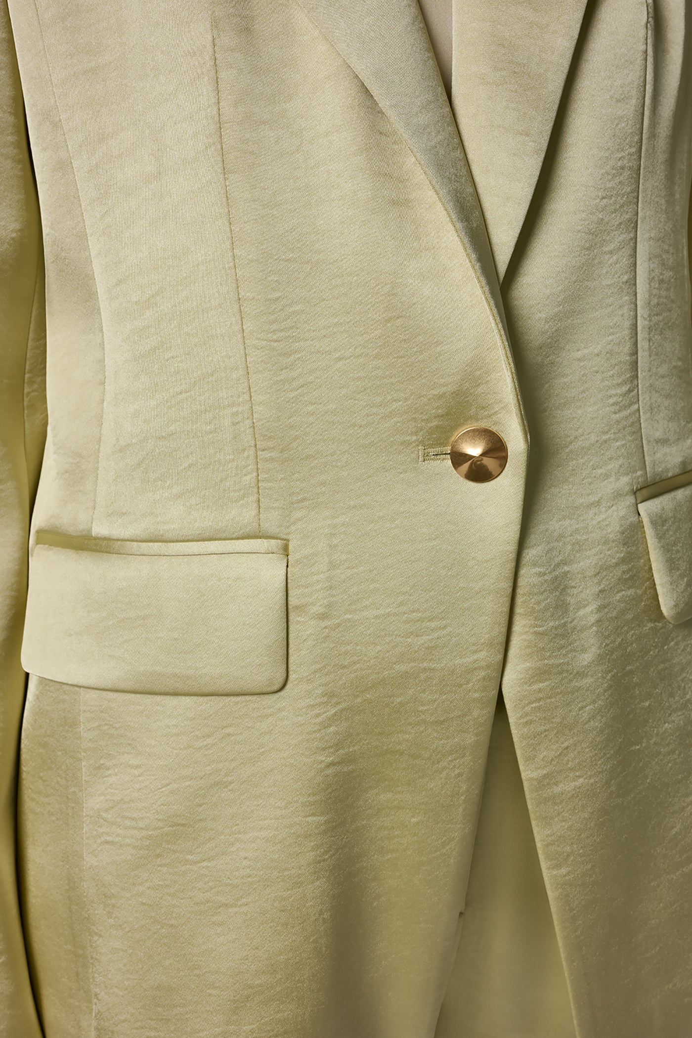 Citrus ONE BUTTON SUIT BLAZER Donna Karan