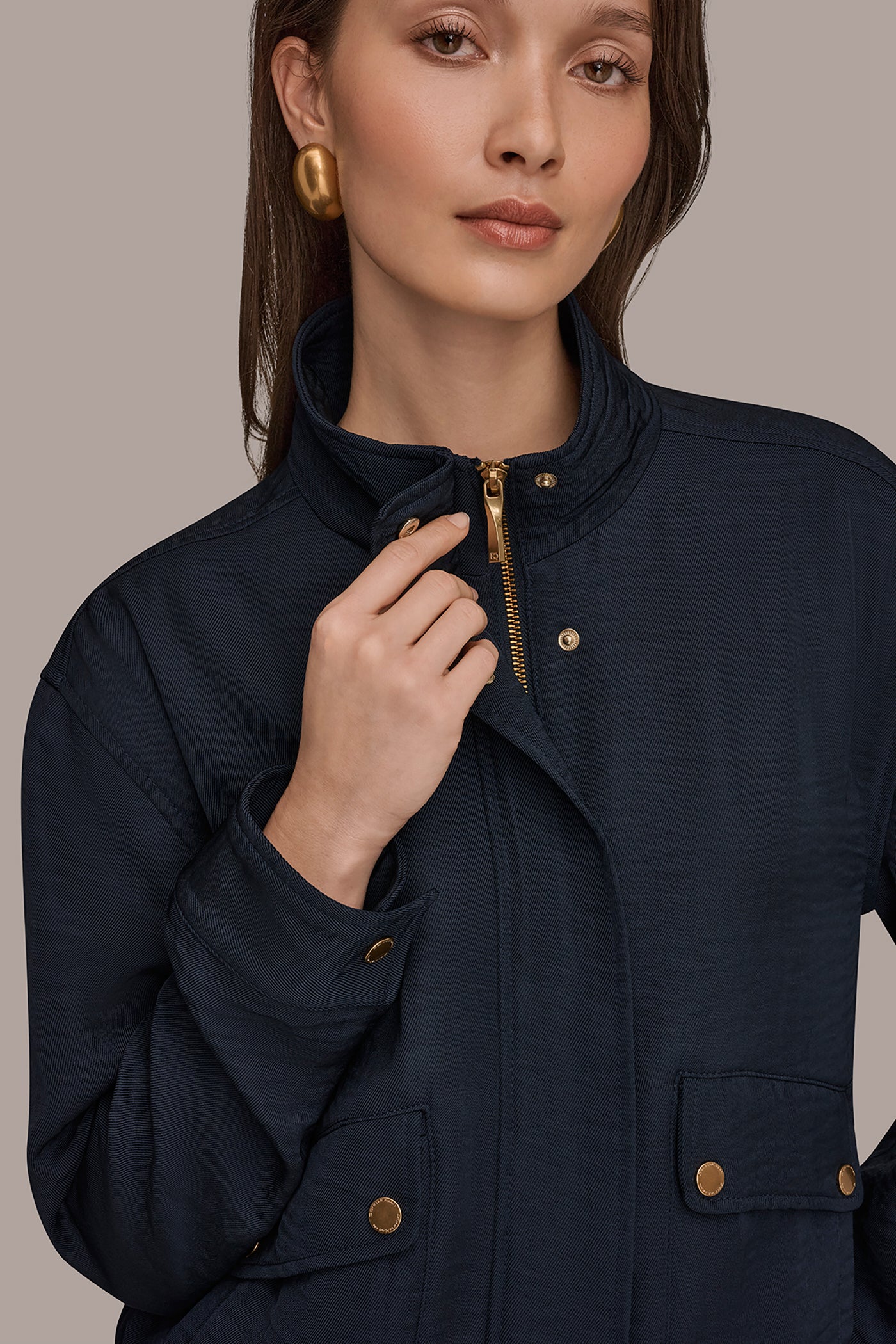 Nightfall UTILITY JACKET Donna Karan