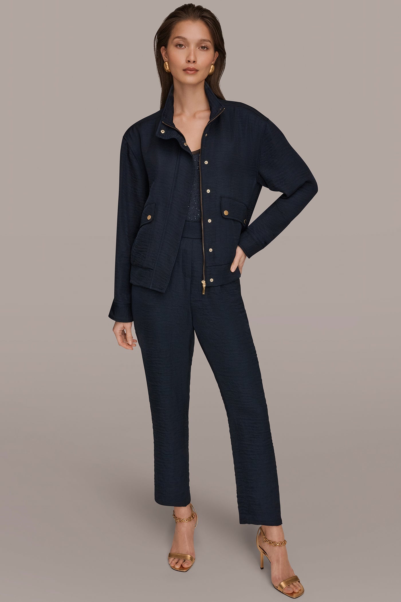 Nightfall UTILITY JACKET Donna Karan