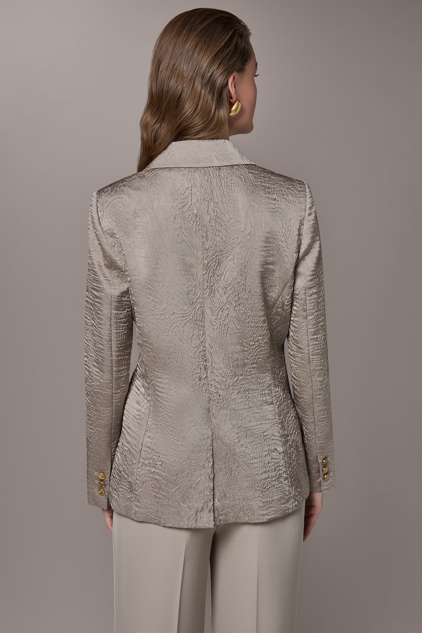 Turin ONE BUTTON BLAZER Donna Karan