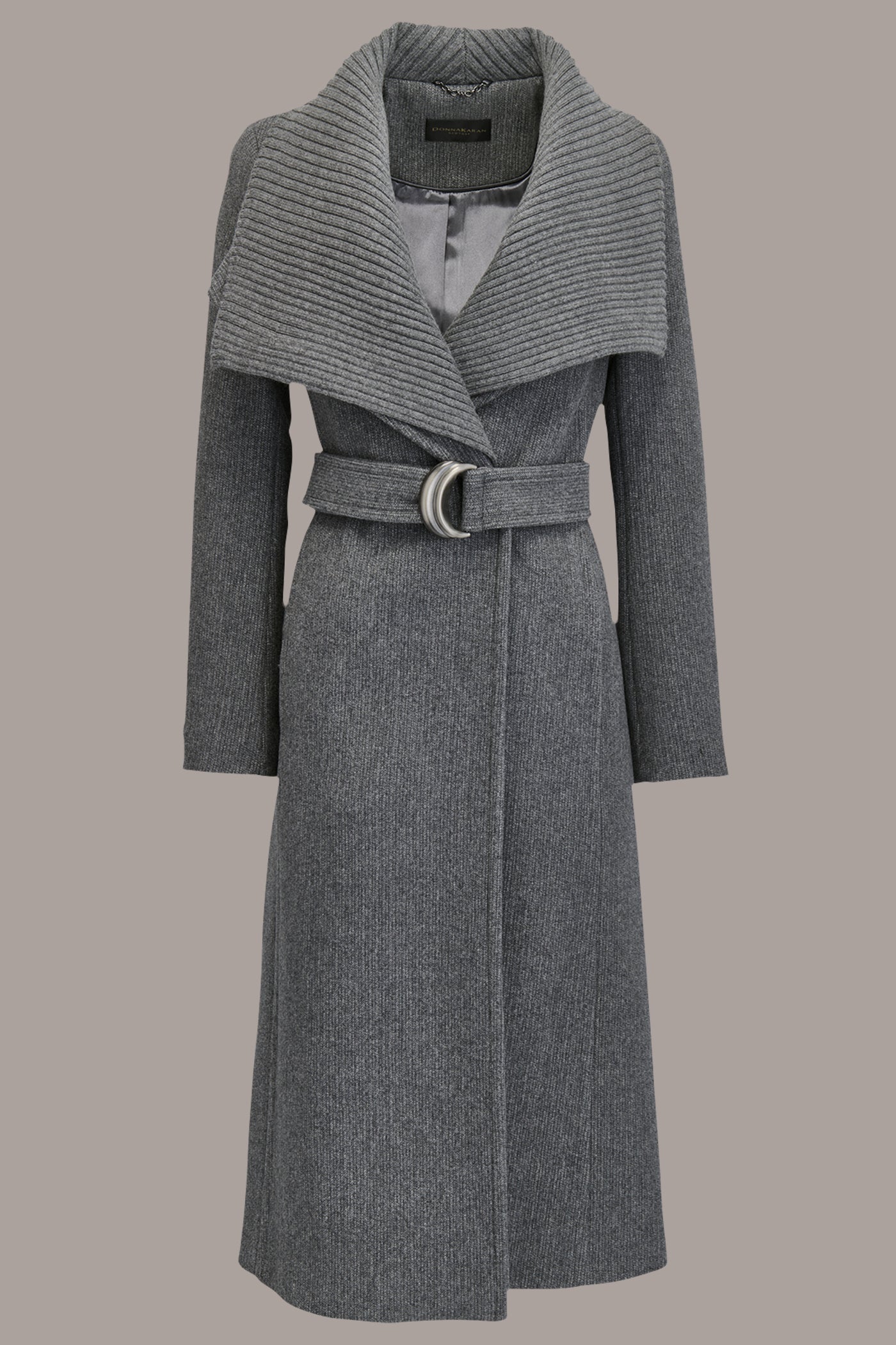 Steel WOOL COAT Donna Karan