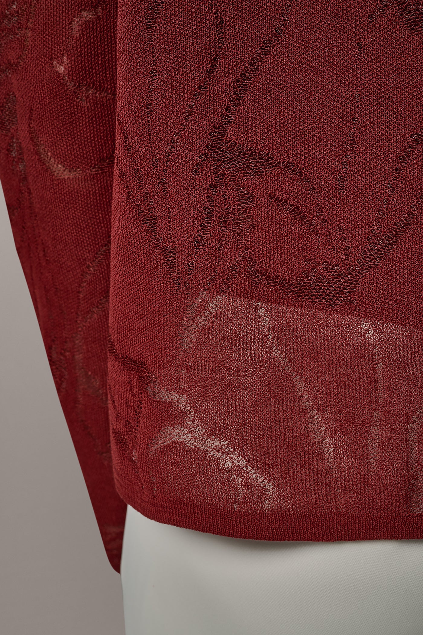 Sunbaked FLORAL SHEER CARDIGAN Donna Karan