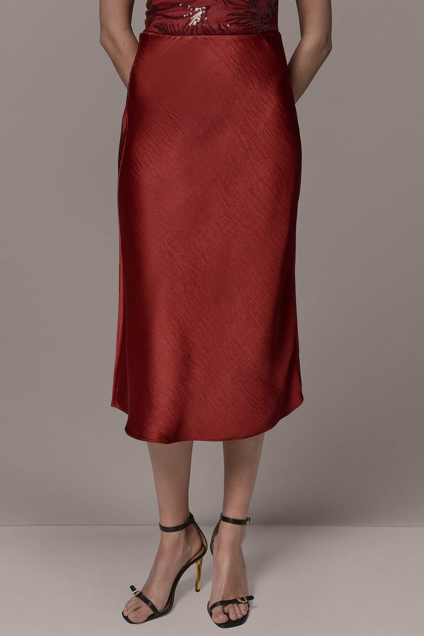 Sunbaked MIDI SKIRT Donna Karan