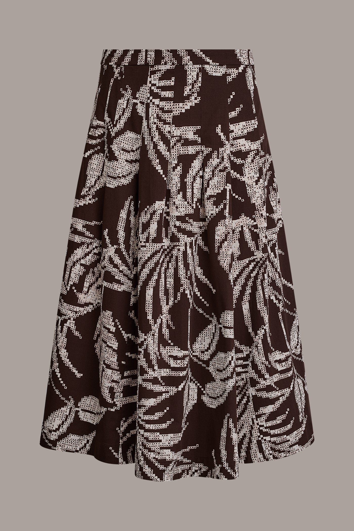 Canyon Multi PRINT MIDI A-LINE SKIRT Donna Karan