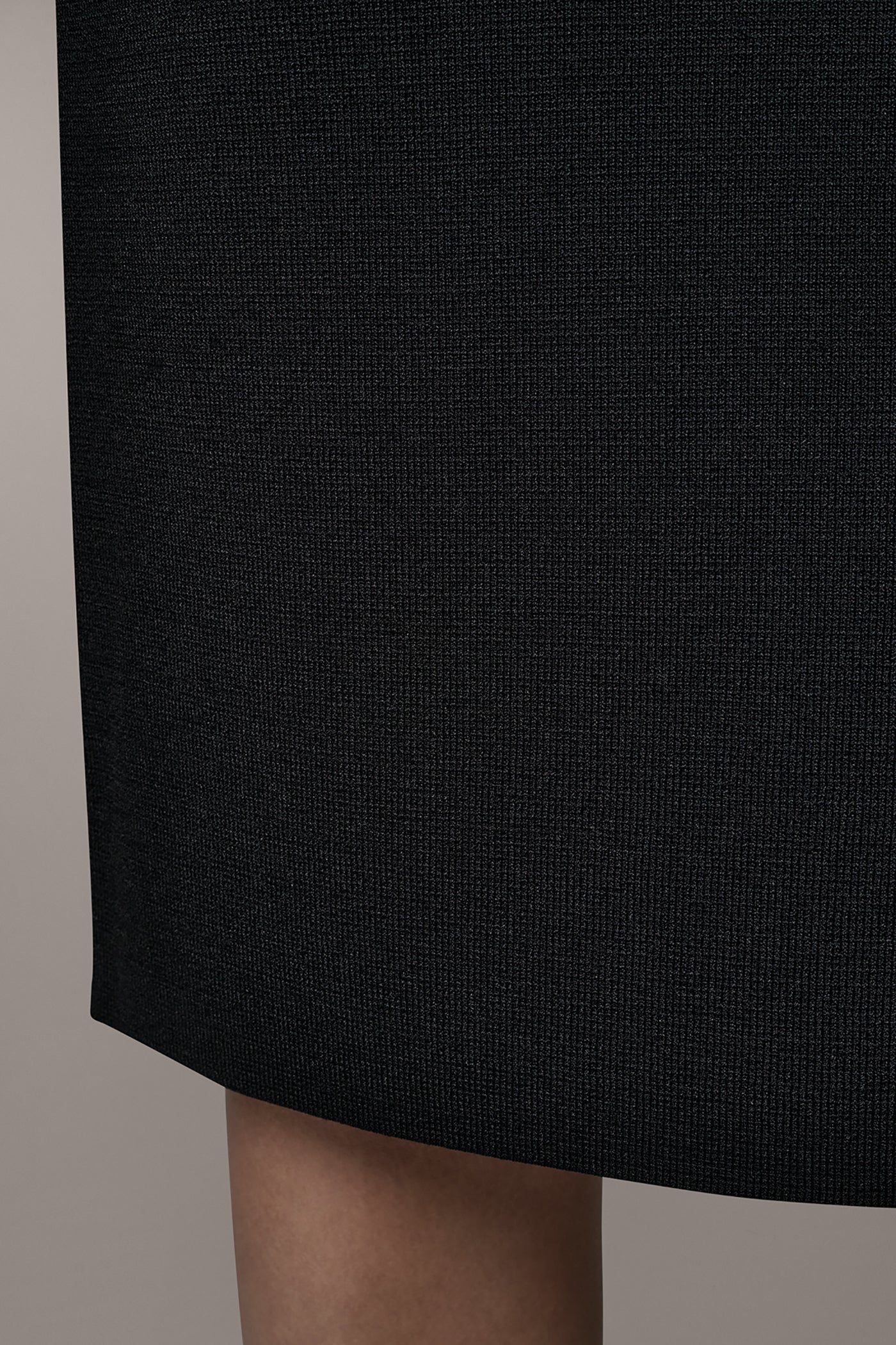 Black MIDI SWEATER SKIRT Donna Karan
