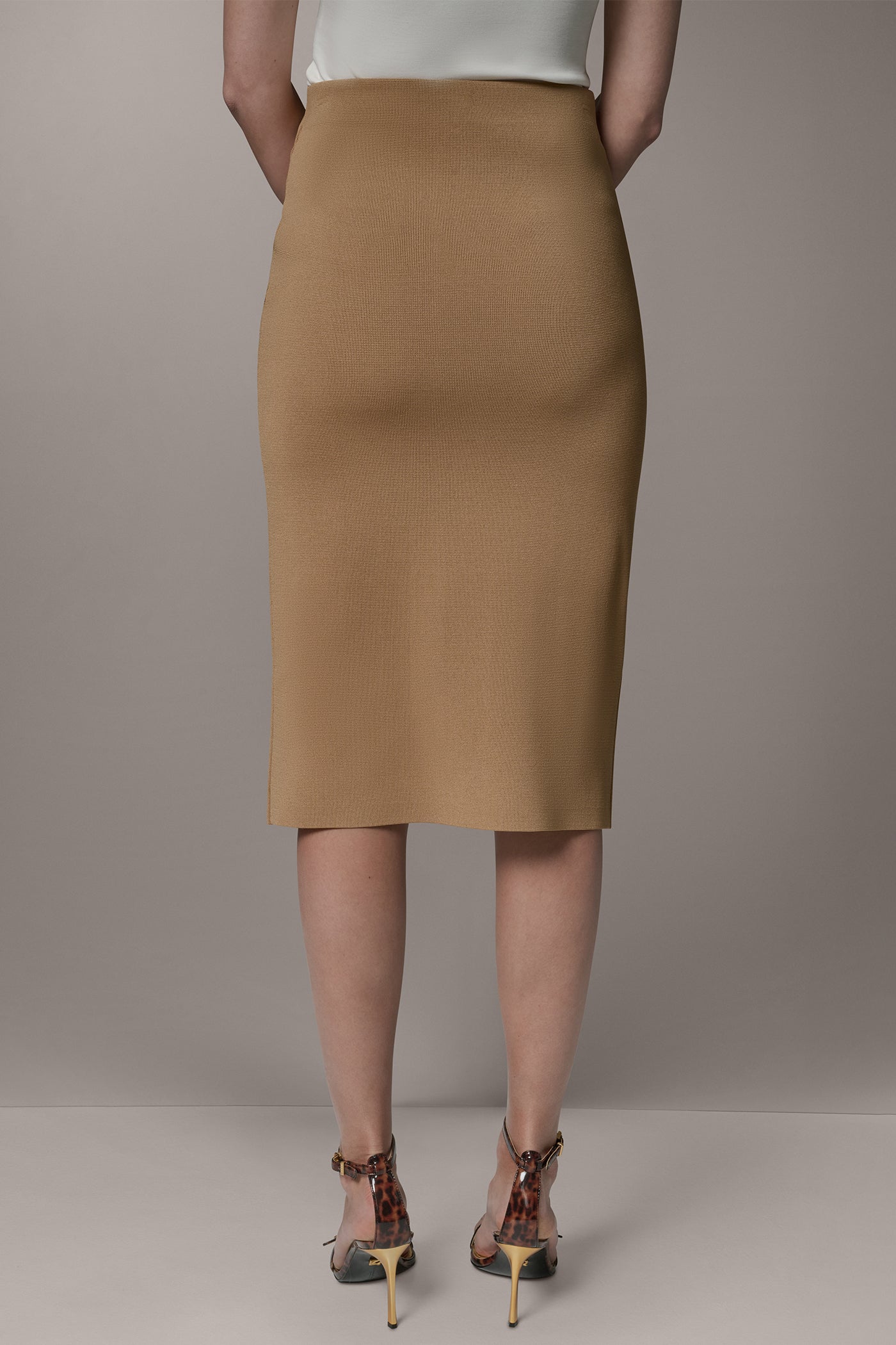 Fawn MIDI SWEATER SKIRT Donna Karan