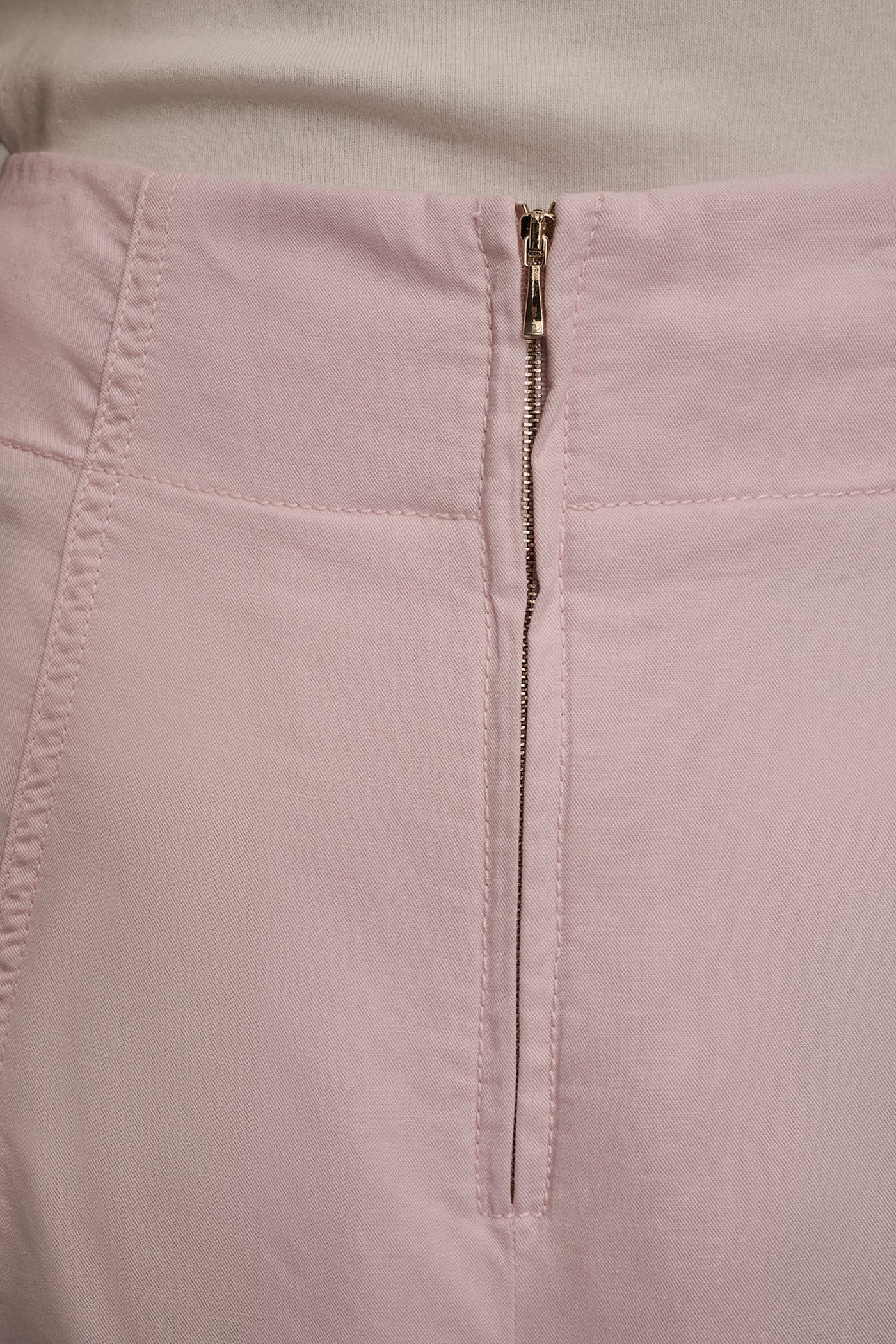 PINK WISTERIA BRUSHED MIDI PANEL TRUMPET SKIRT Donna Karan