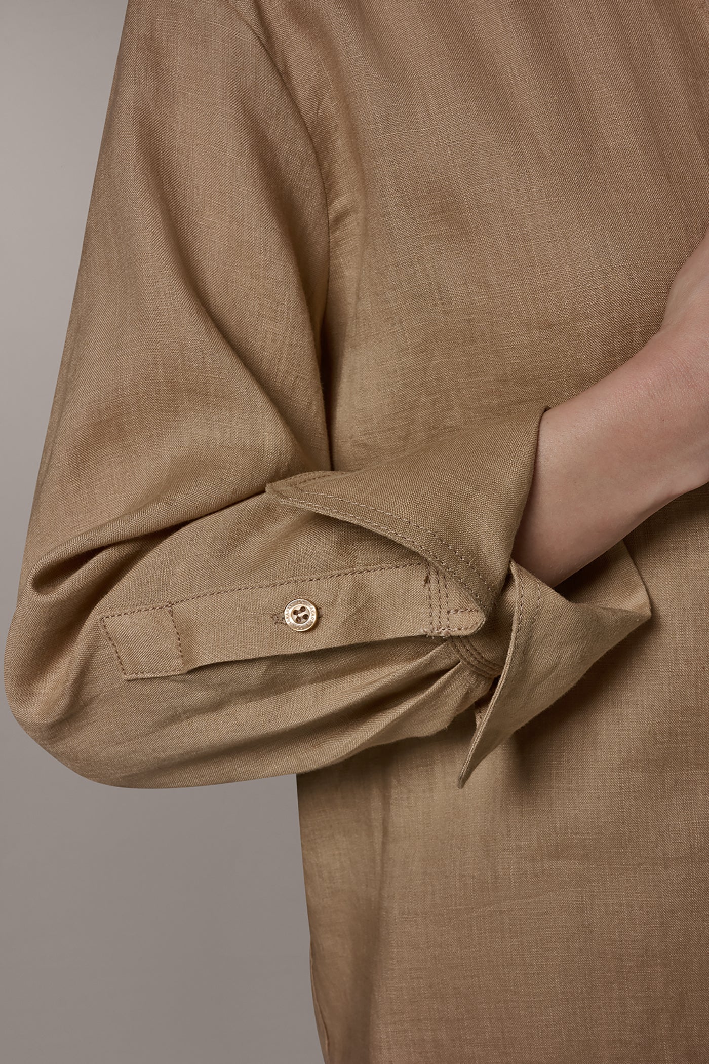 FAWN LONG SLEEVE SHIRT Donna Karan