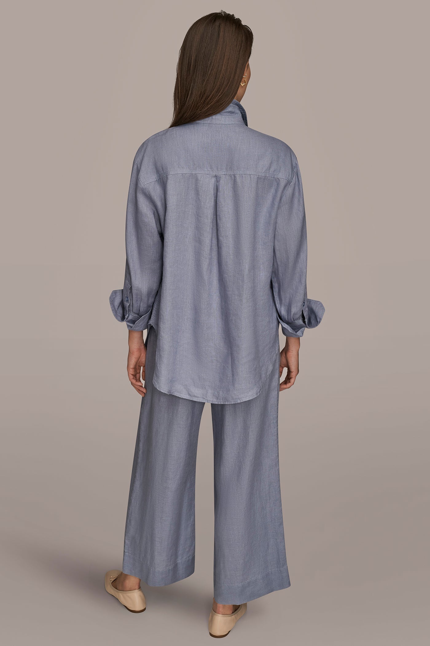 Tempest LONG SLEEVE SHIRT Donna Karan