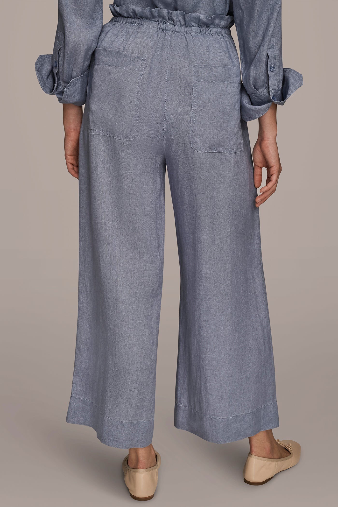 Tempest HIGH-RISE PAPERBAG PANT Donna Karan