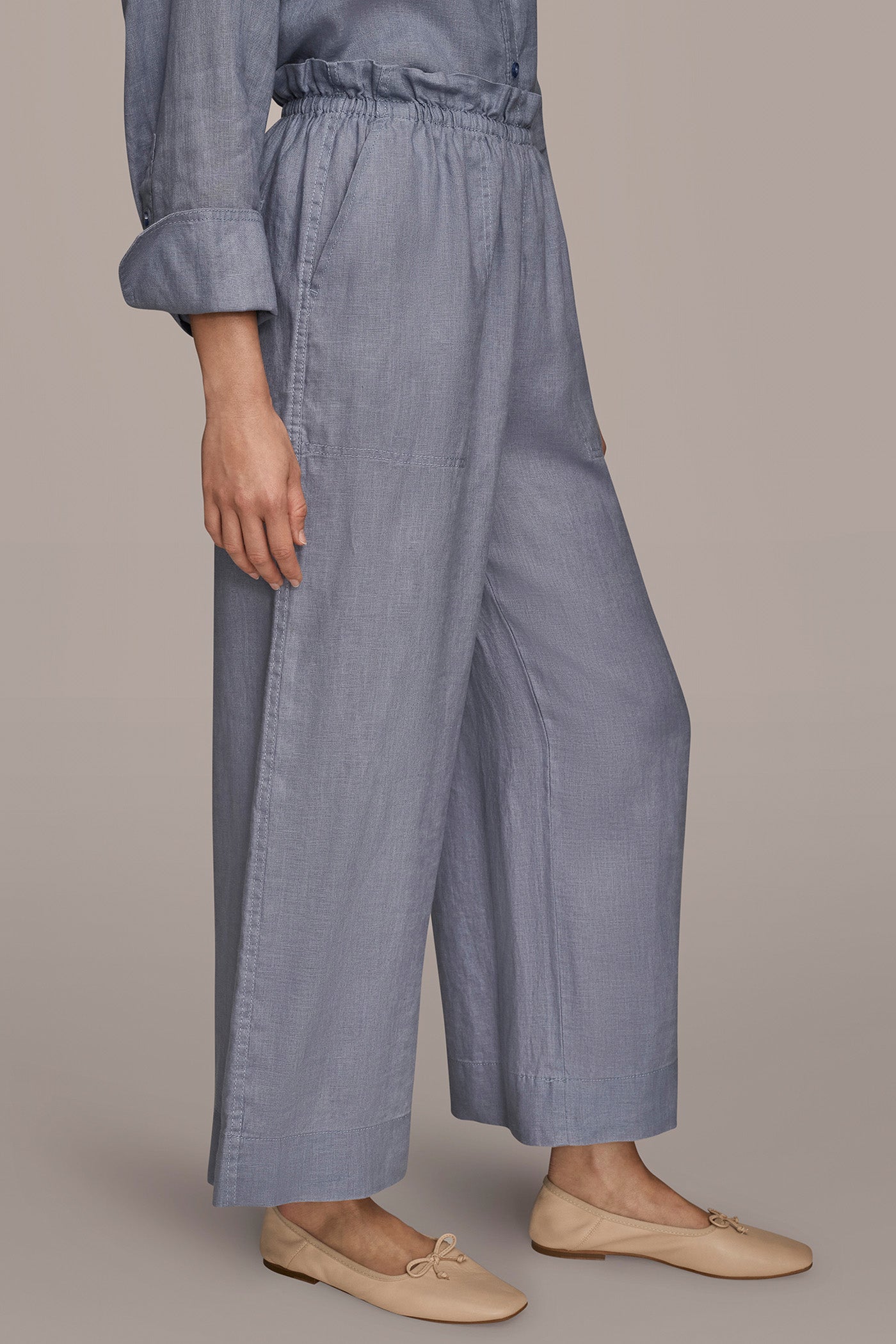 Tempest HIGH-RISE PAPERBAG PANT Donna Karan