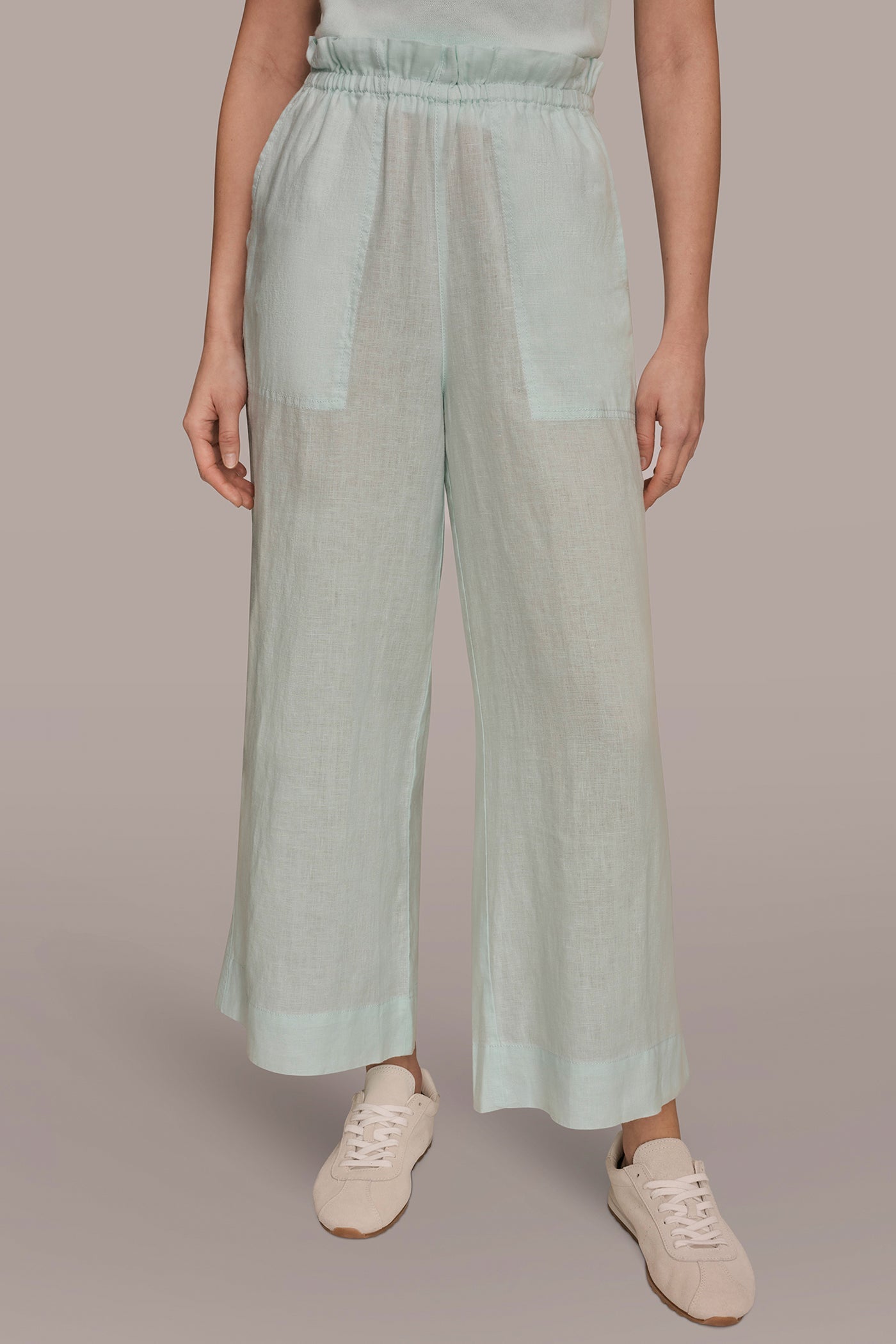 Skylight HIGH-RISE PAPERBAG PANT Donna Karan