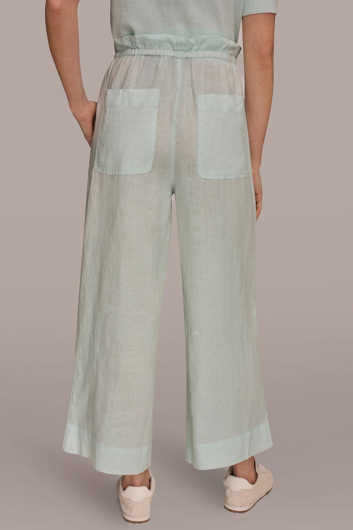 Skylight HIGH-RISE PAPERBAG PANT Donna Karan