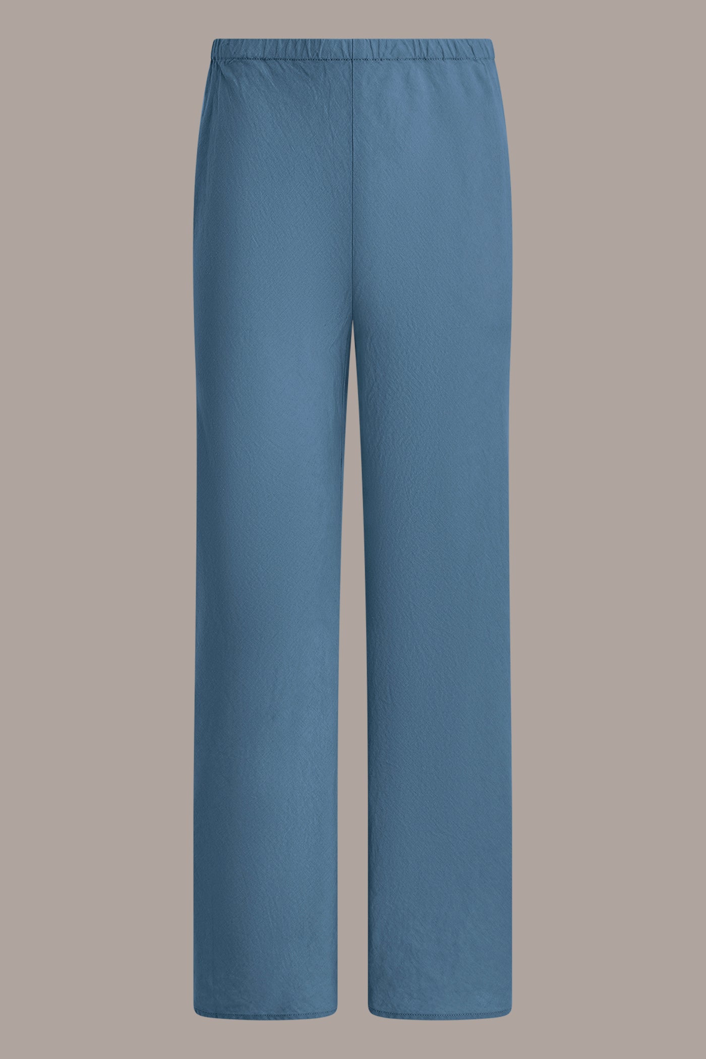 Washed Indigo HIGH-RISE PAPERBAG PANT Donna Karan