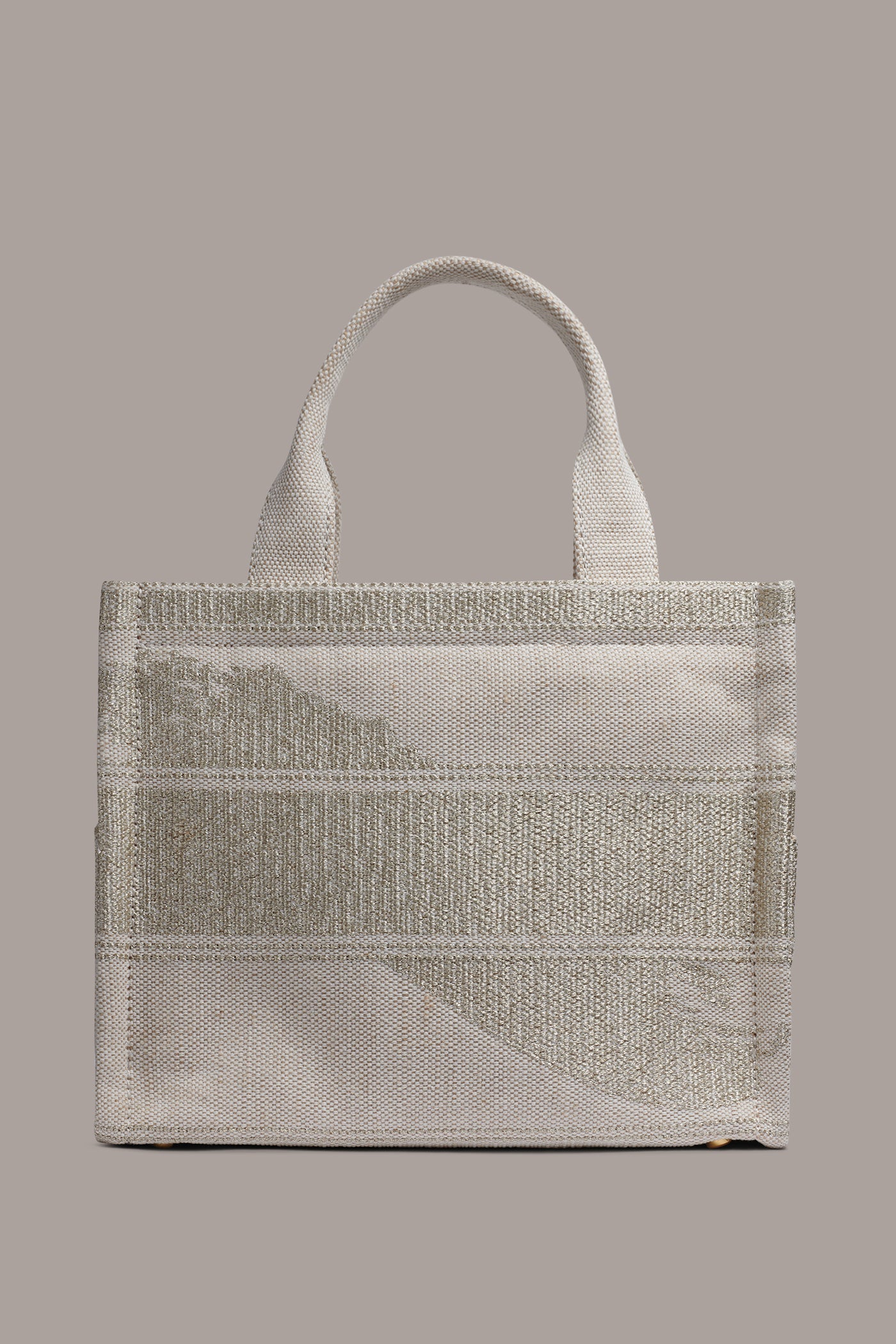Neutral/Gold MERINO SMALL TOTE Donna Karan