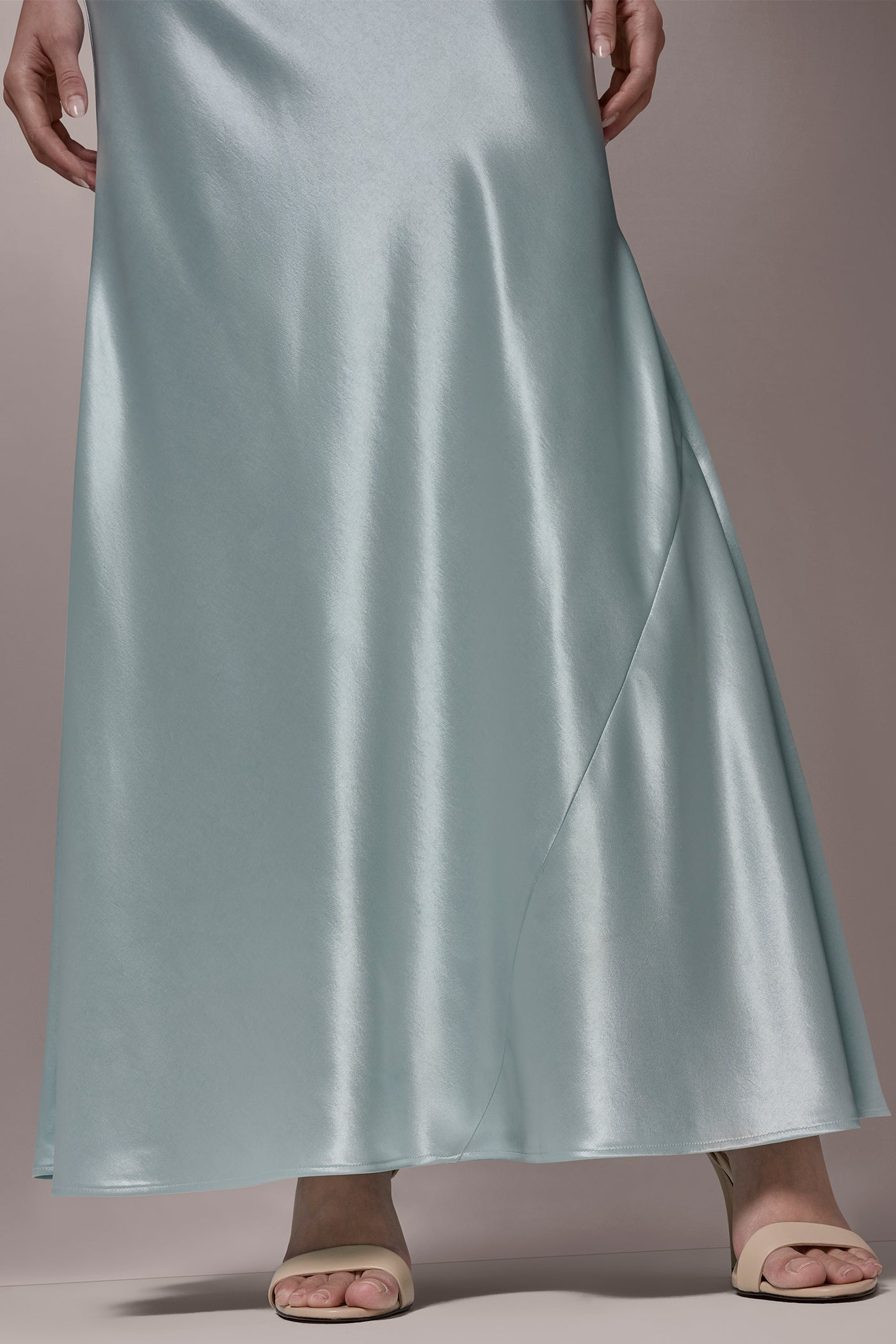 Mist SLEEVELESS COWL-NECK GOWN Donna Karan