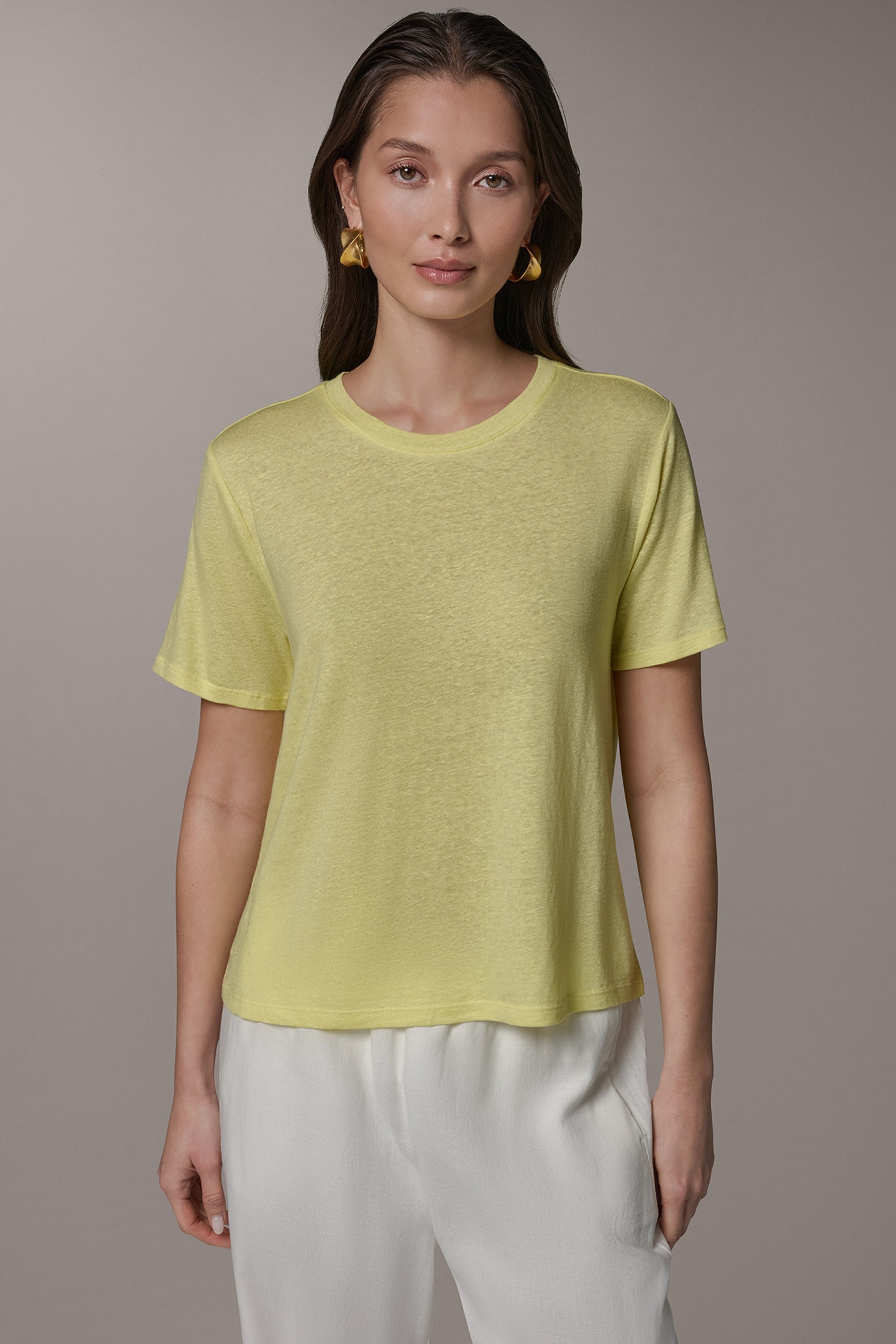 Limoncello SHORT SLEEVE TEE Donna Karan