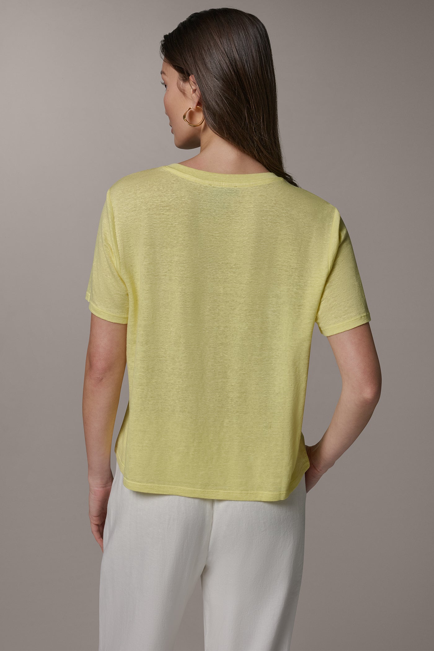 Limoncello SHORT SLEEVE TEE Donna Karan