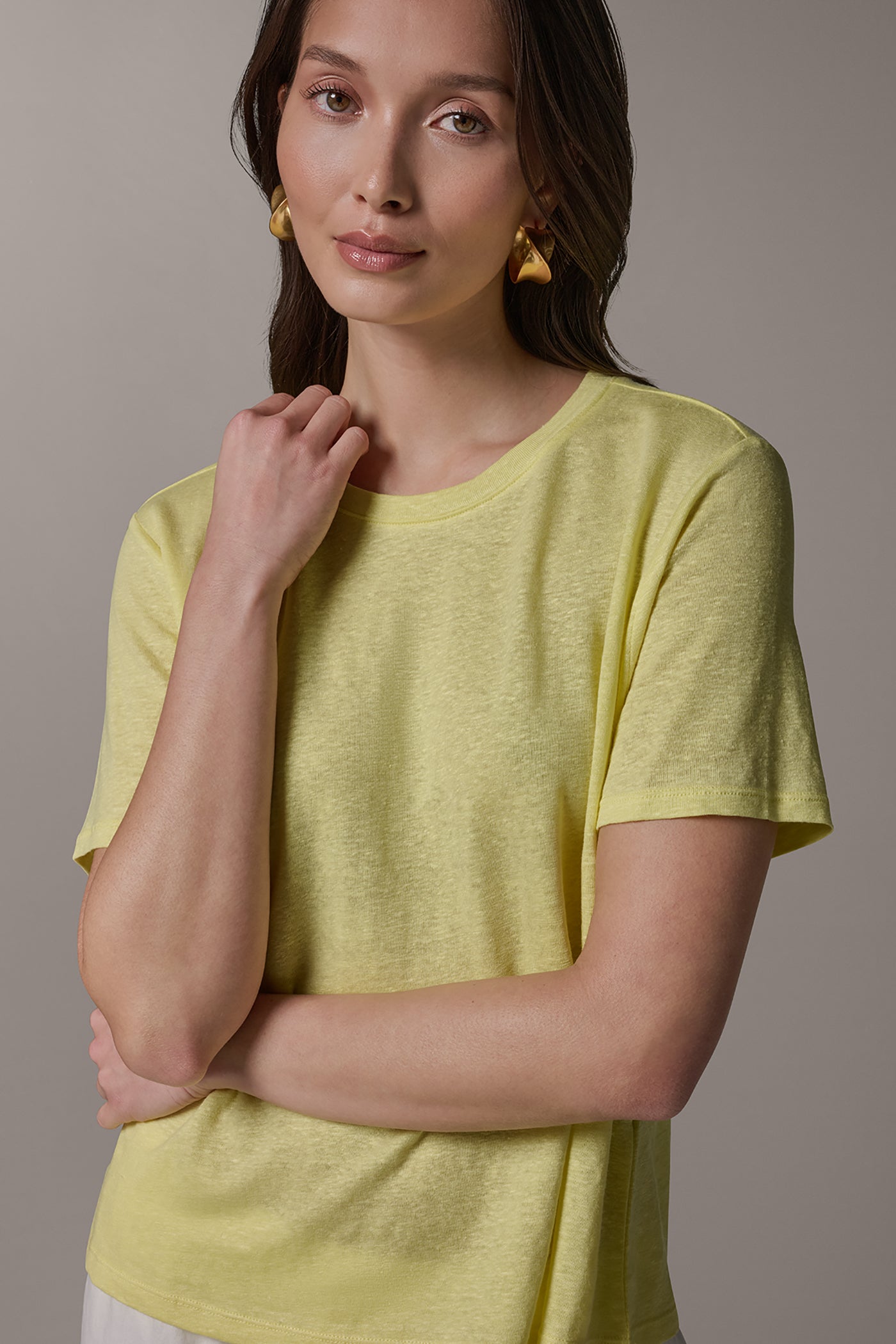 Limoncello SHORT SLEEVE TEE Donna Karan
