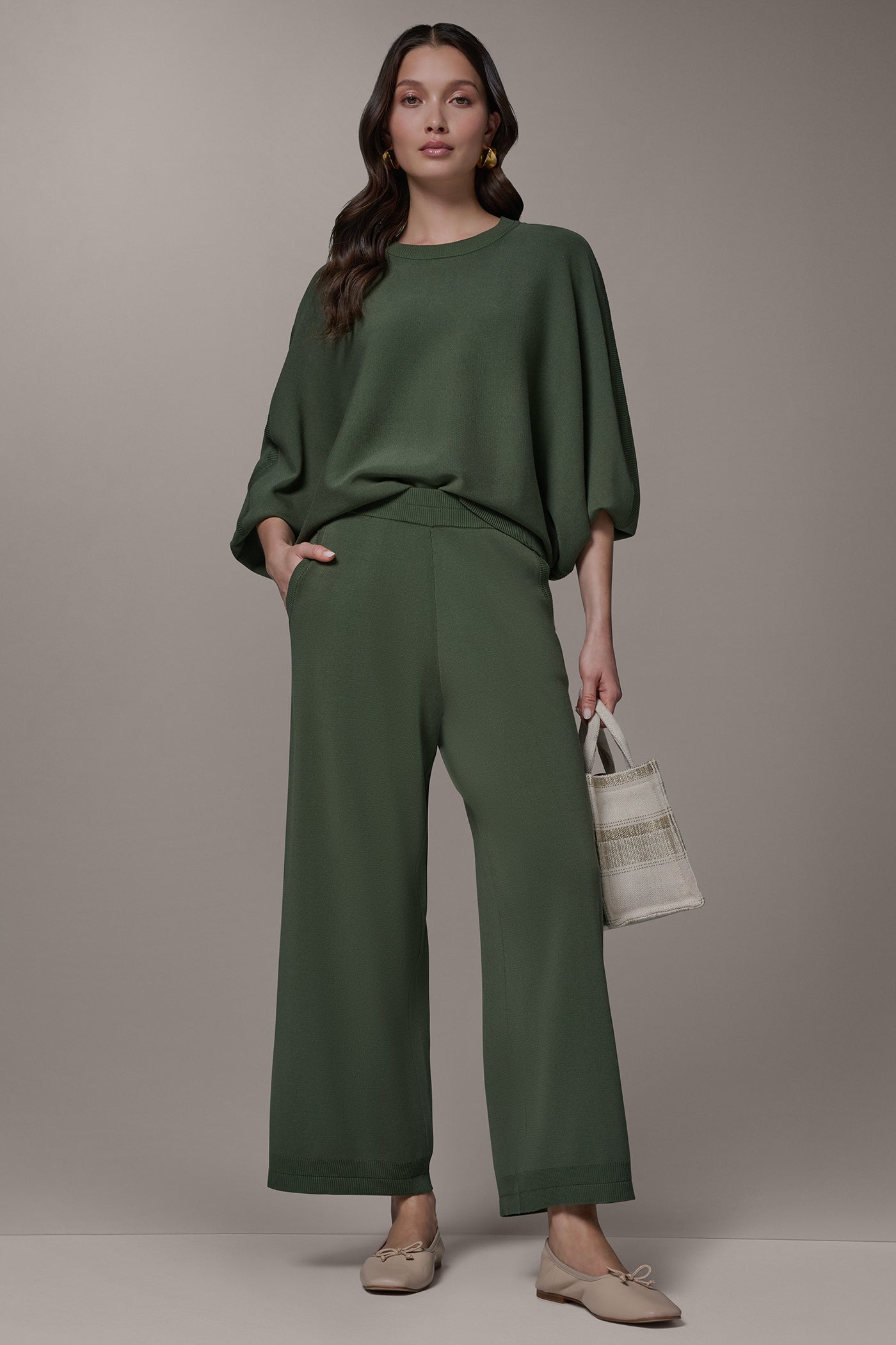 Verde PULL ON PANT Donna Karan