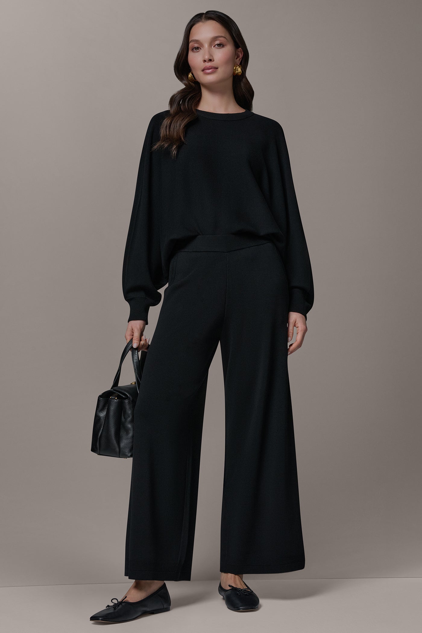Black PULL ON PANT Donna Karan