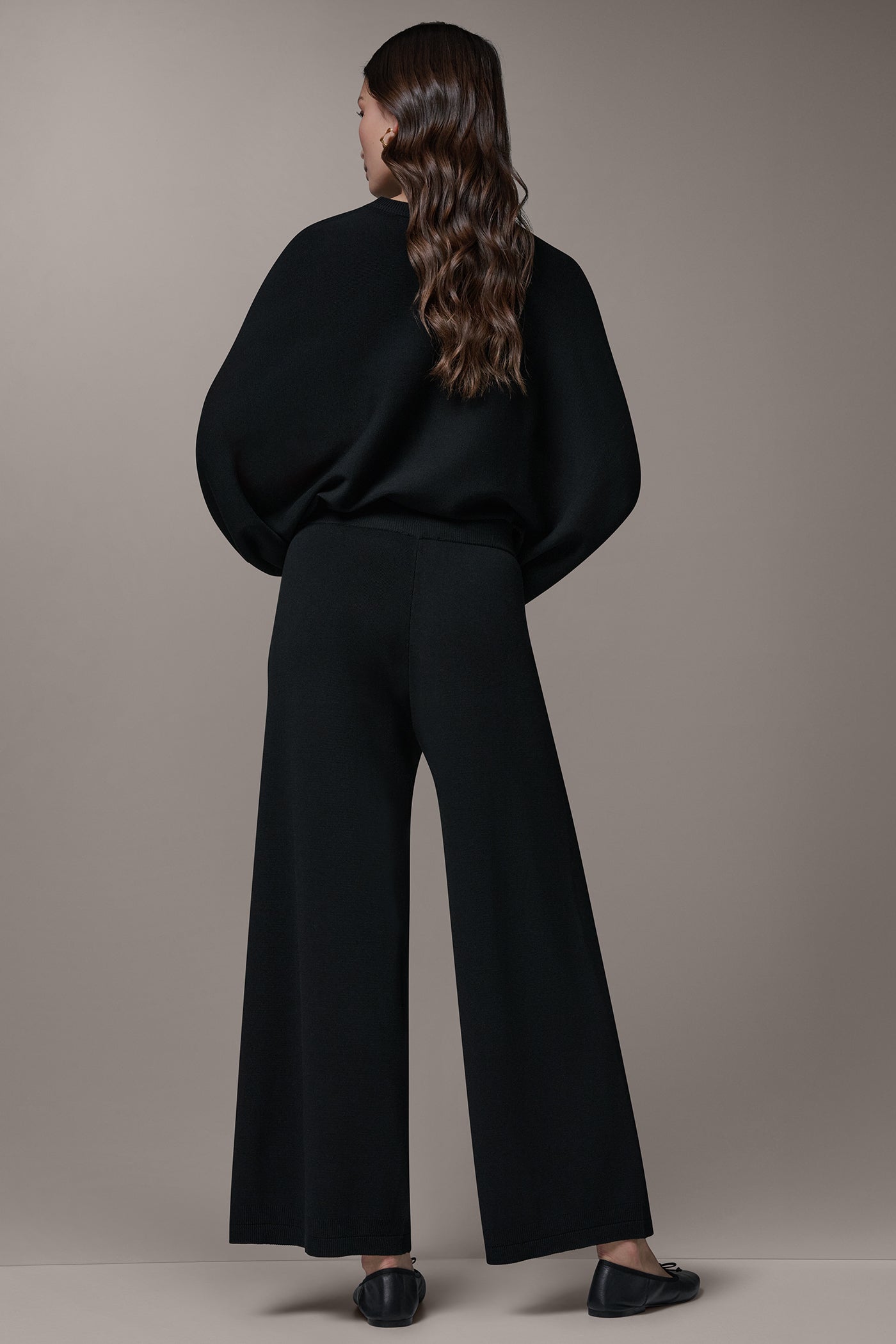Black PULL ON PANT Donna Karan