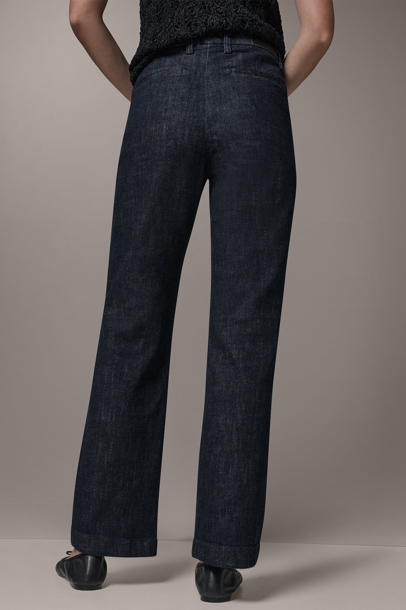 The Lacombe THE DONNA MID-RISE TROUSER JEAN Donna Karan