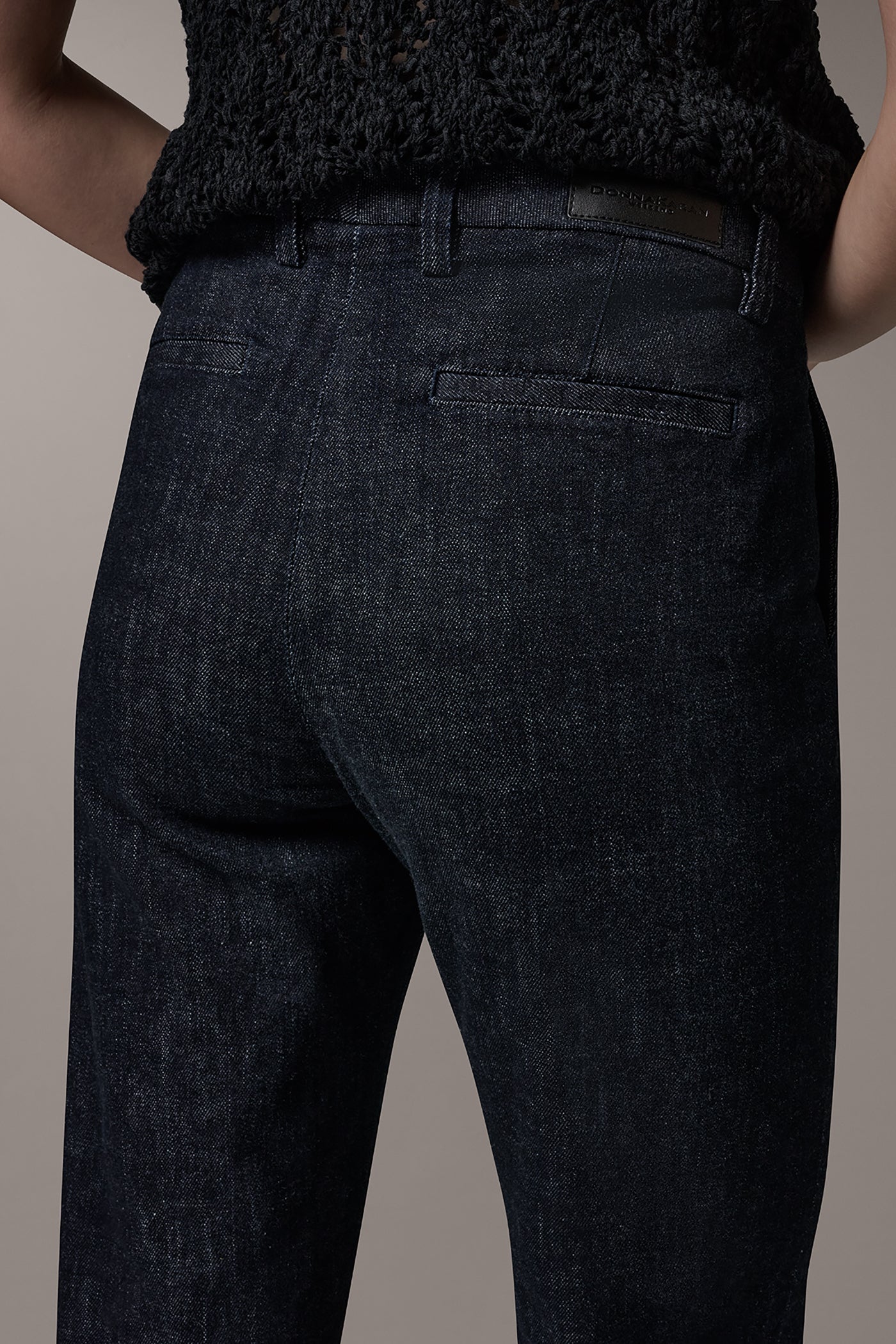 The Lacombe THE DONNA MID-RISE TROUSER JEAN Donna Karan