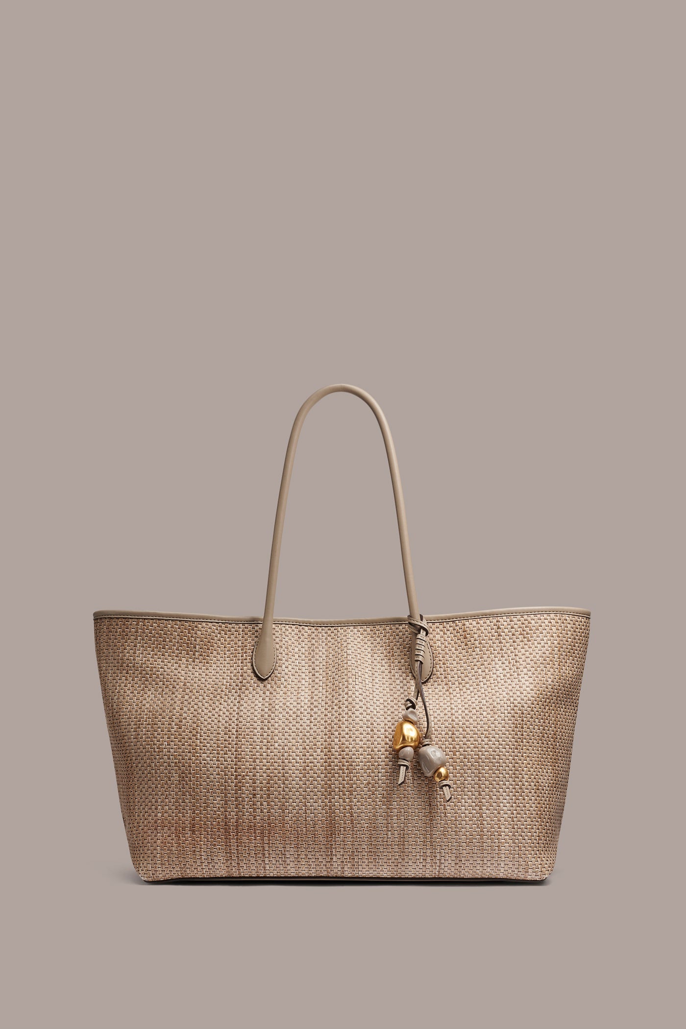 Moth WEEKEND MEDIUM RAFFIA TOTE Donna Karan