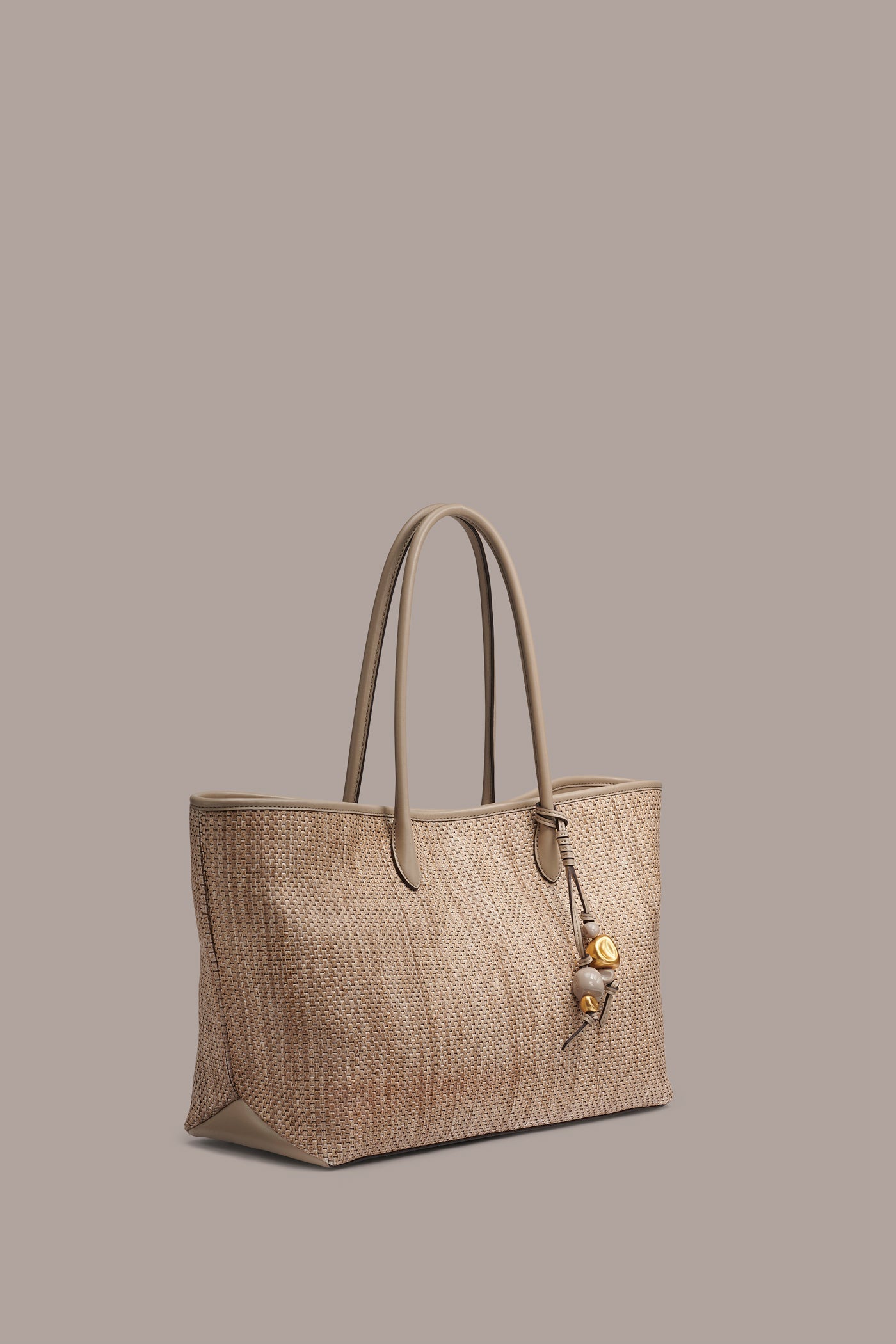 Moth WEEKEND MEDIUM RAFFIA TOTE Donna Karan