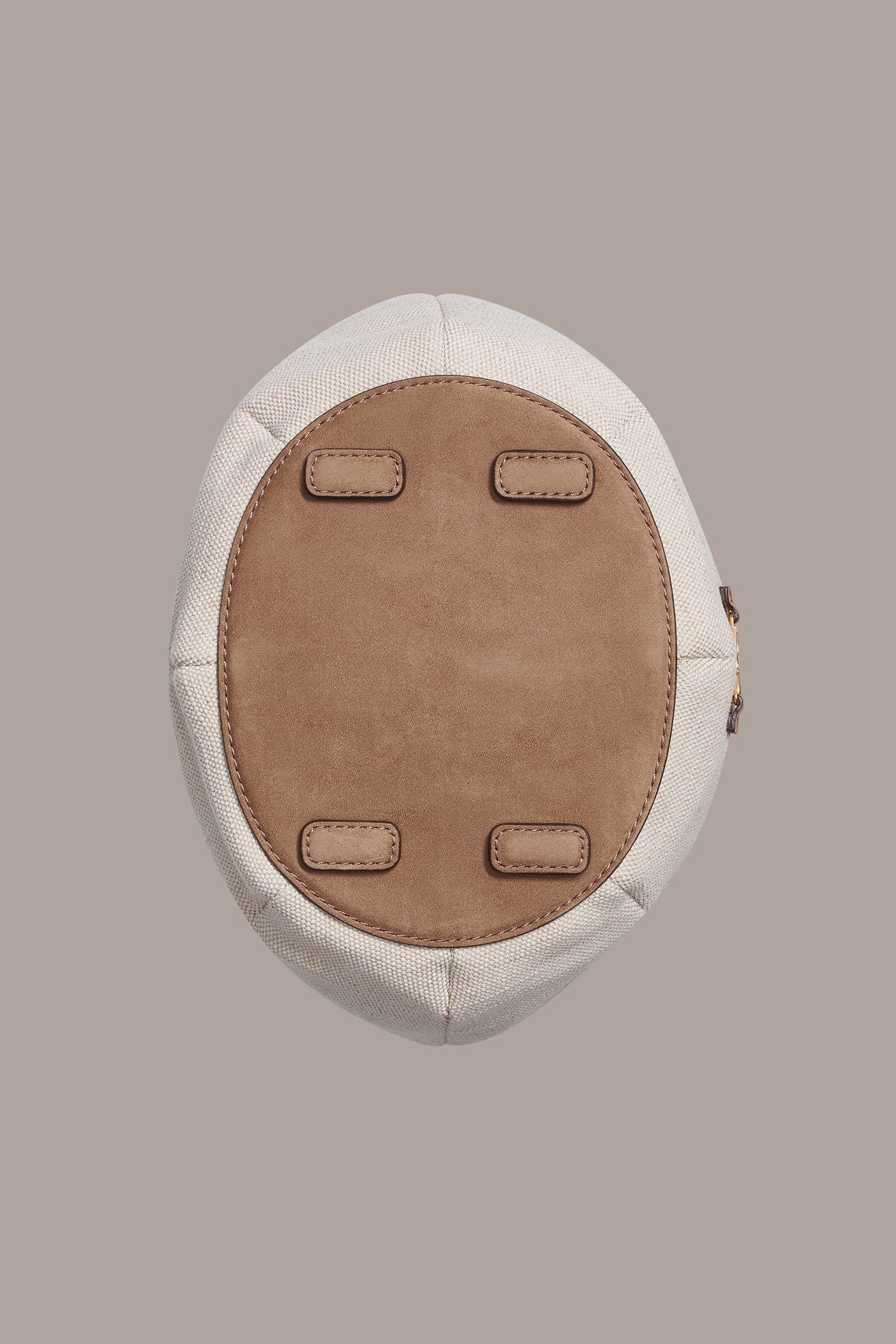 Natural WEEKEND CANVAS BUCKET BAG Donna Karan