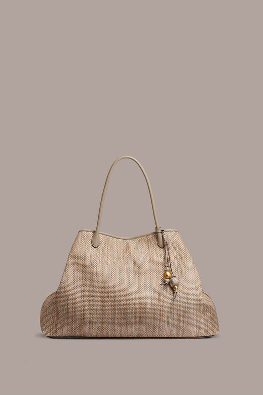 Moth WEEKEND EXTRA LARGE RAFFIA TOTE Donna Karan