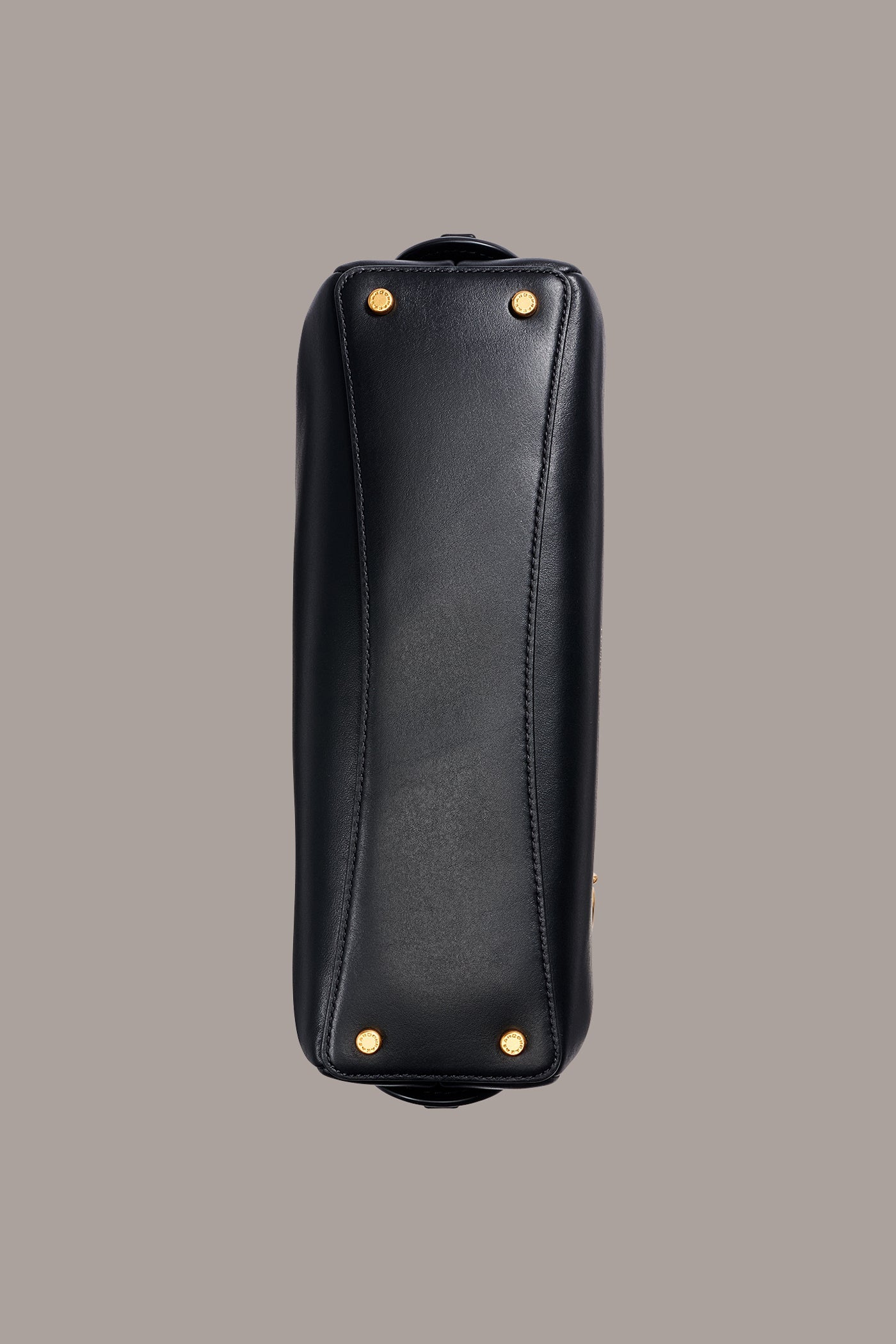 Black/Gold TERRY SHOULDER BAG Donna Karan