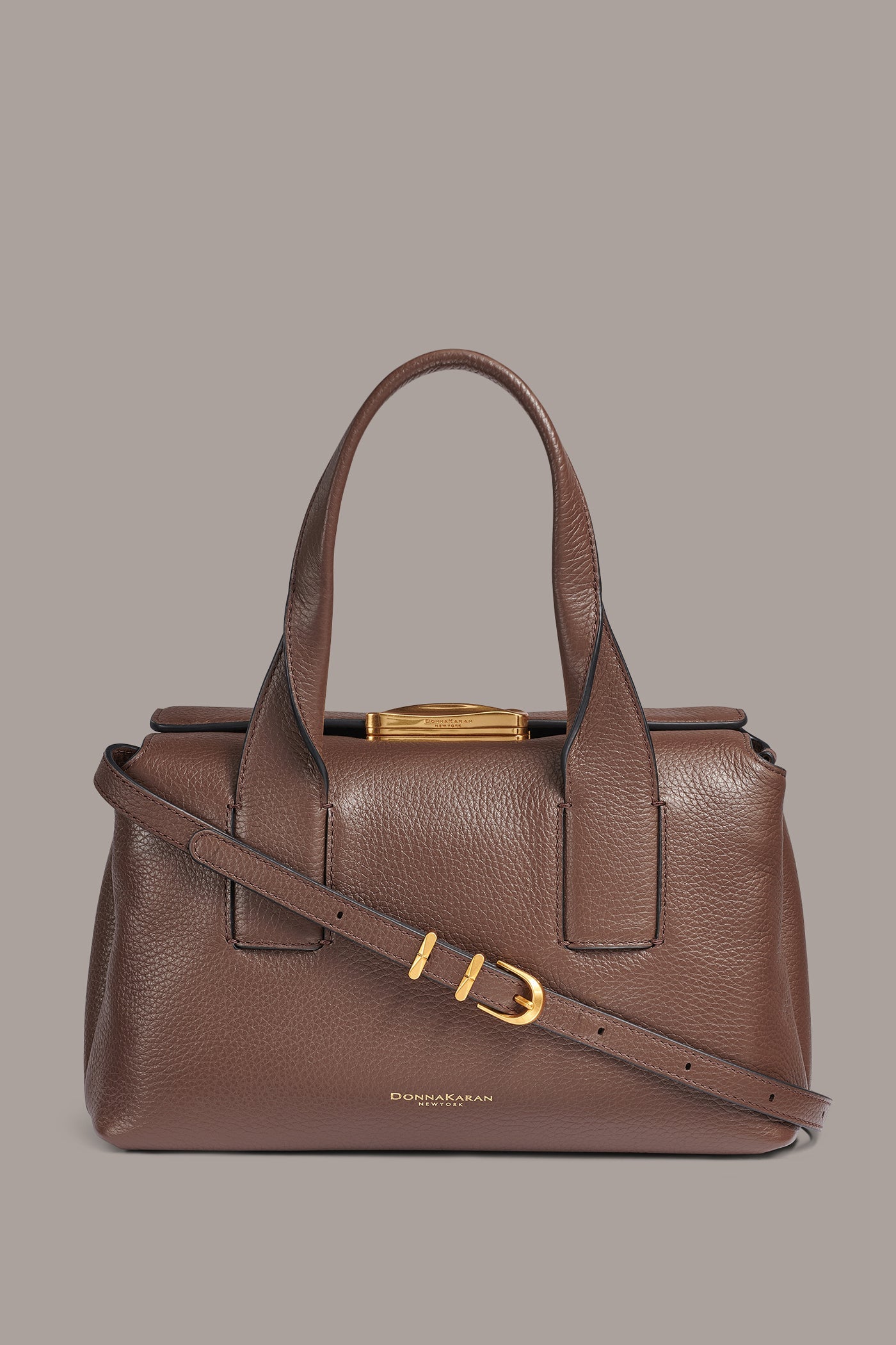 Umber AMAGANSETT SATCHEL BAG Donna Karan