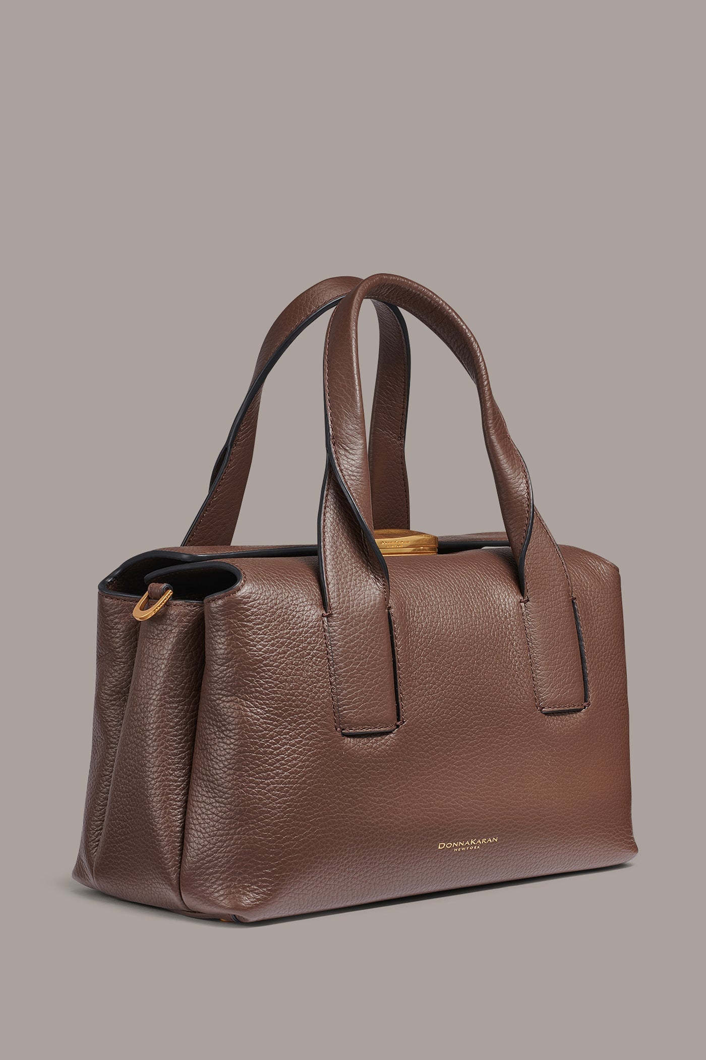 Umber AMAGANSETT SATCHEL BAG Donna Karan
