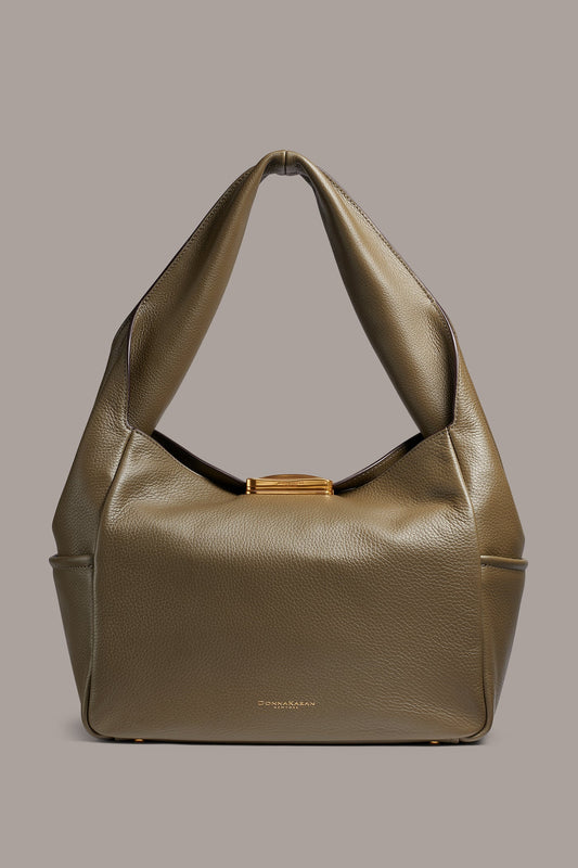 Umber AMAGANSETT SHOULDER BAG Donna Karan