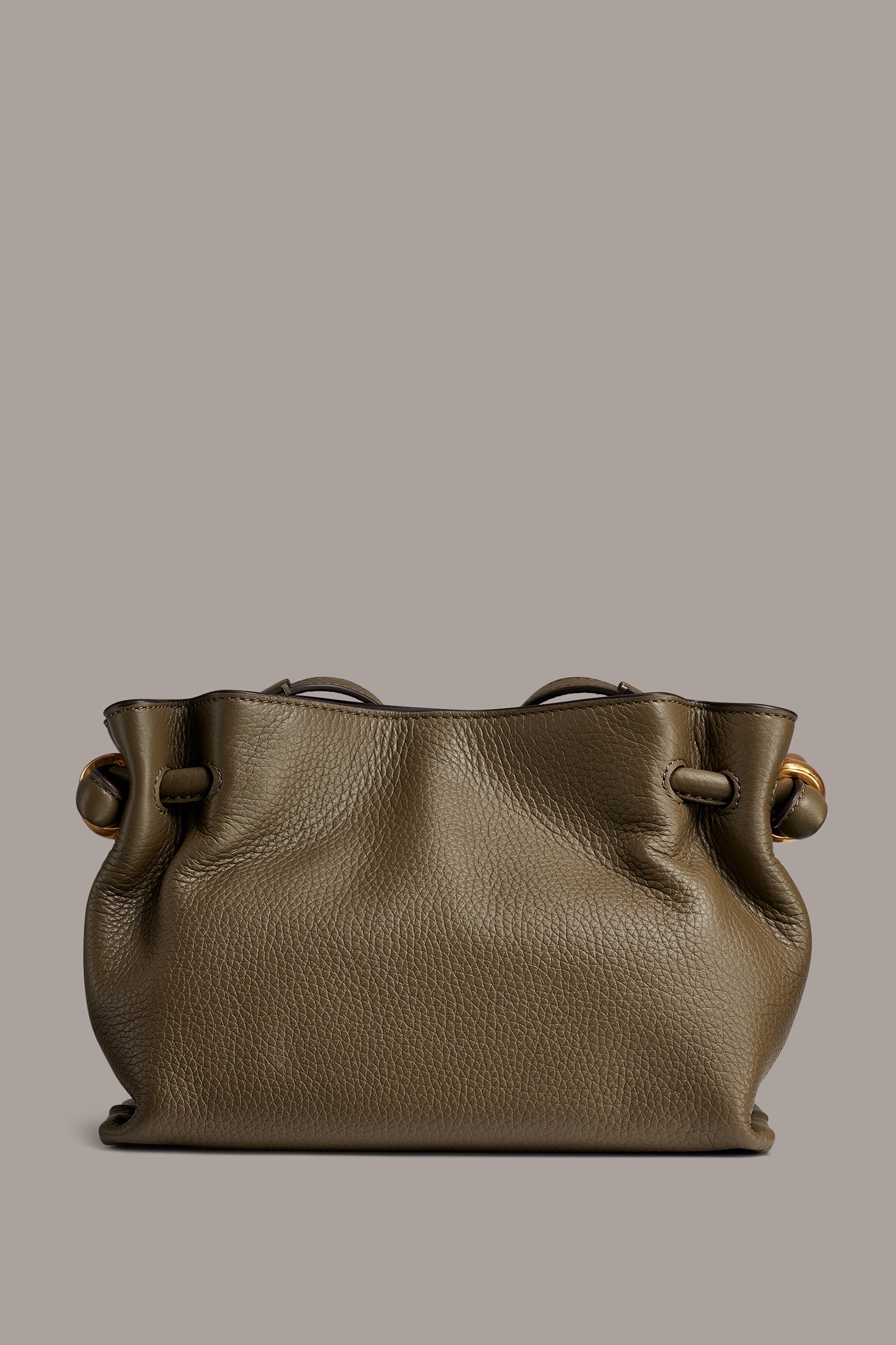 Capers CASHMERE LEATHER CROSSBODY BAG Donna Karan