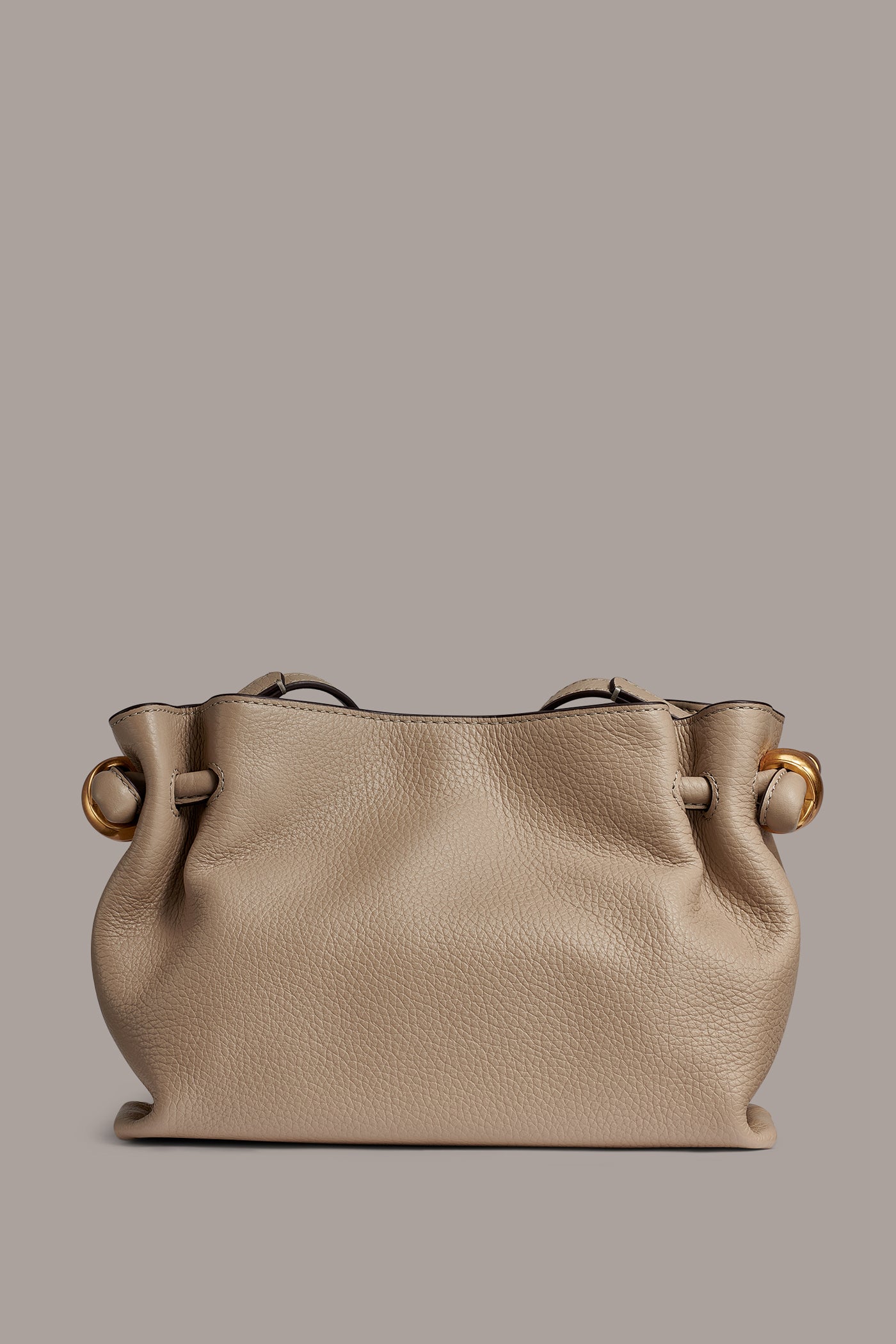 Moth CASHMERE LEATHER CROSSBODY BAG Donna Karan
