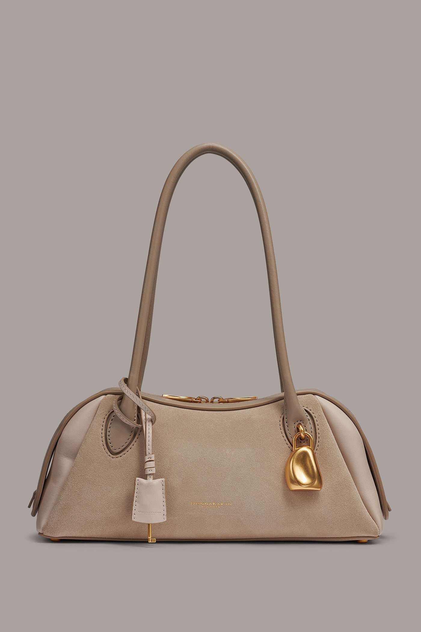 Neutral Multi TERRY SHOULDER BAG Donna Karan