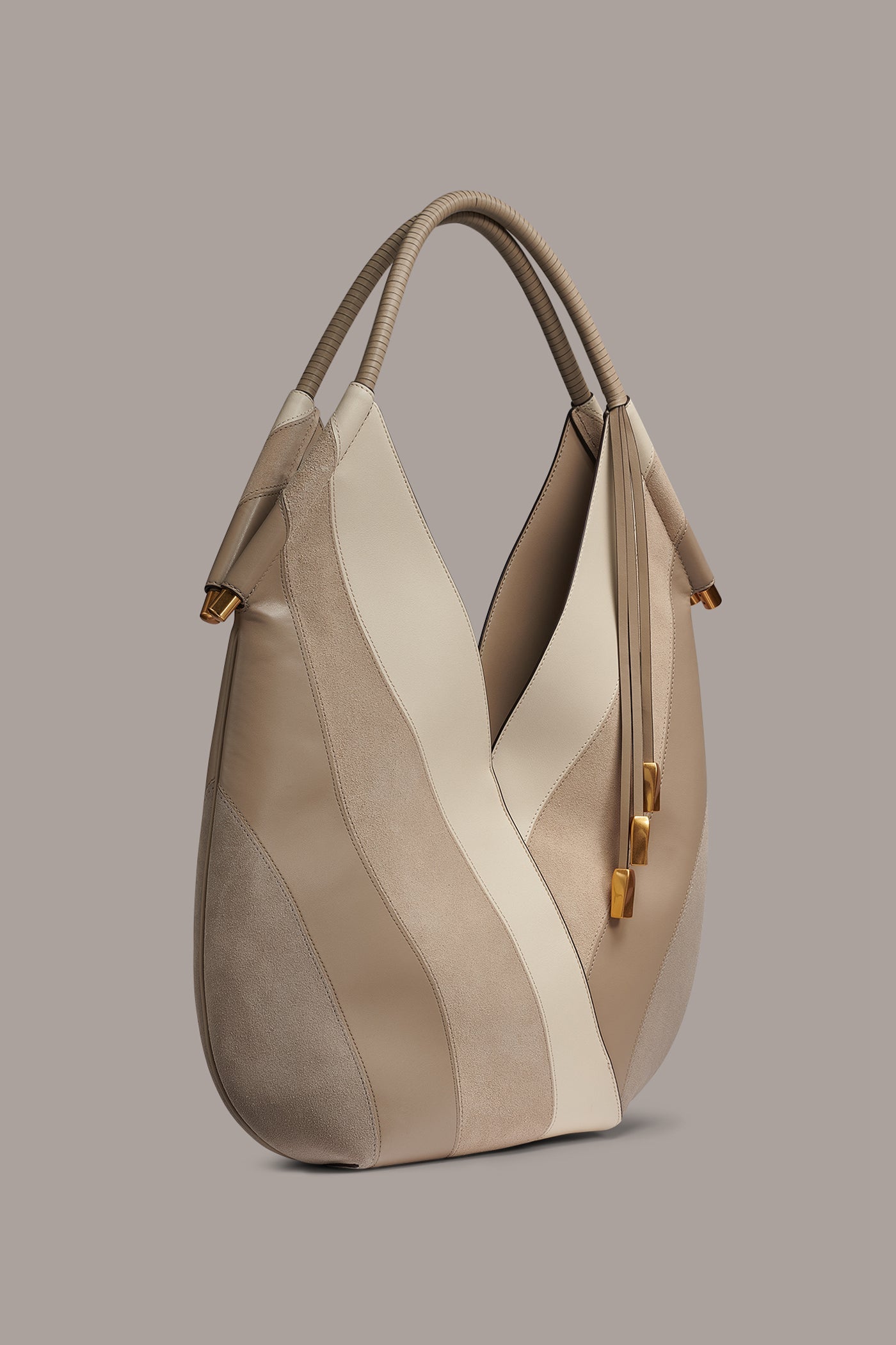 Neutral Multi BALDWIN SHOULDER BAG Donna Karan