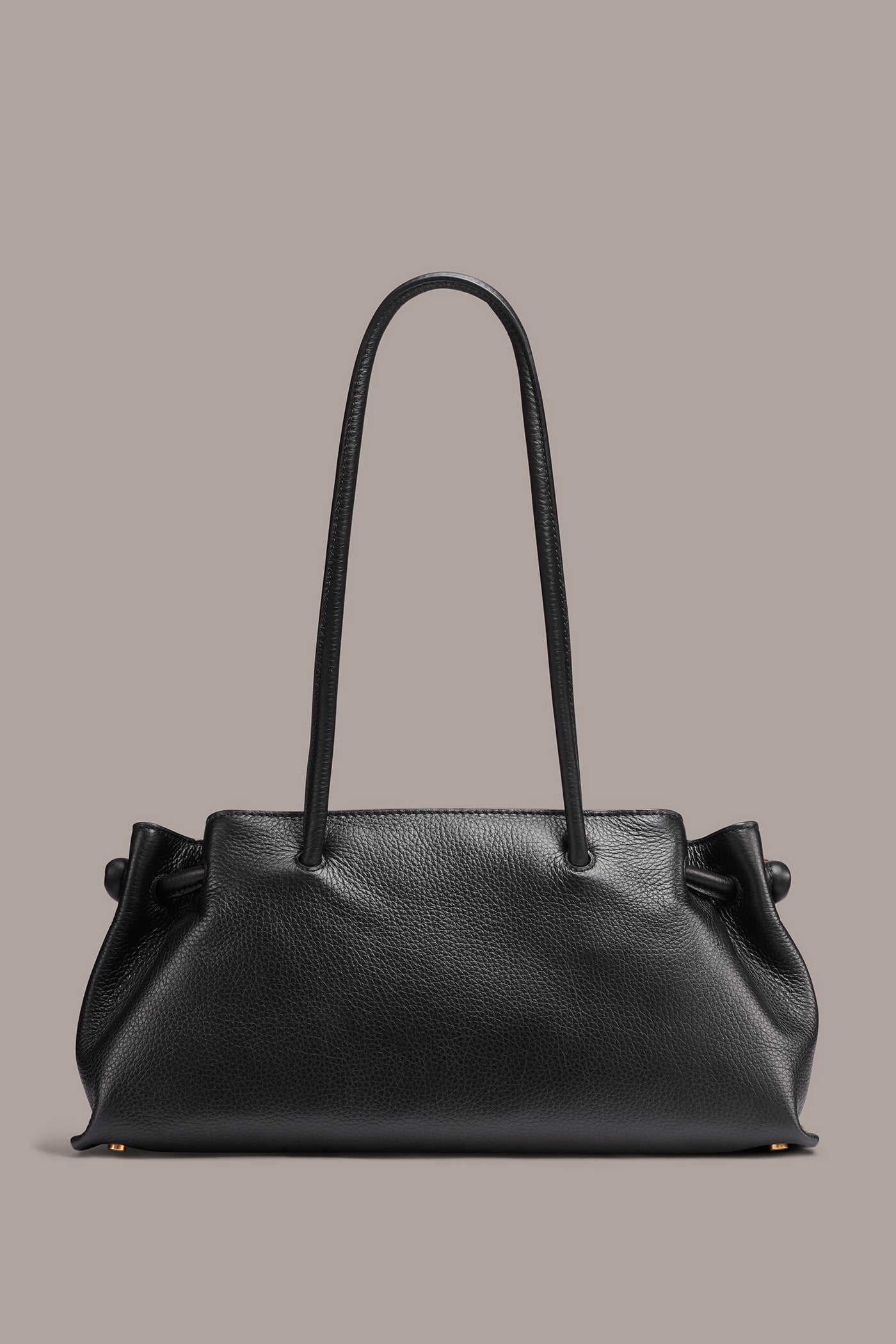 BLACK/GOLD CASHMERE MEDIUM TOTE Donna Karan