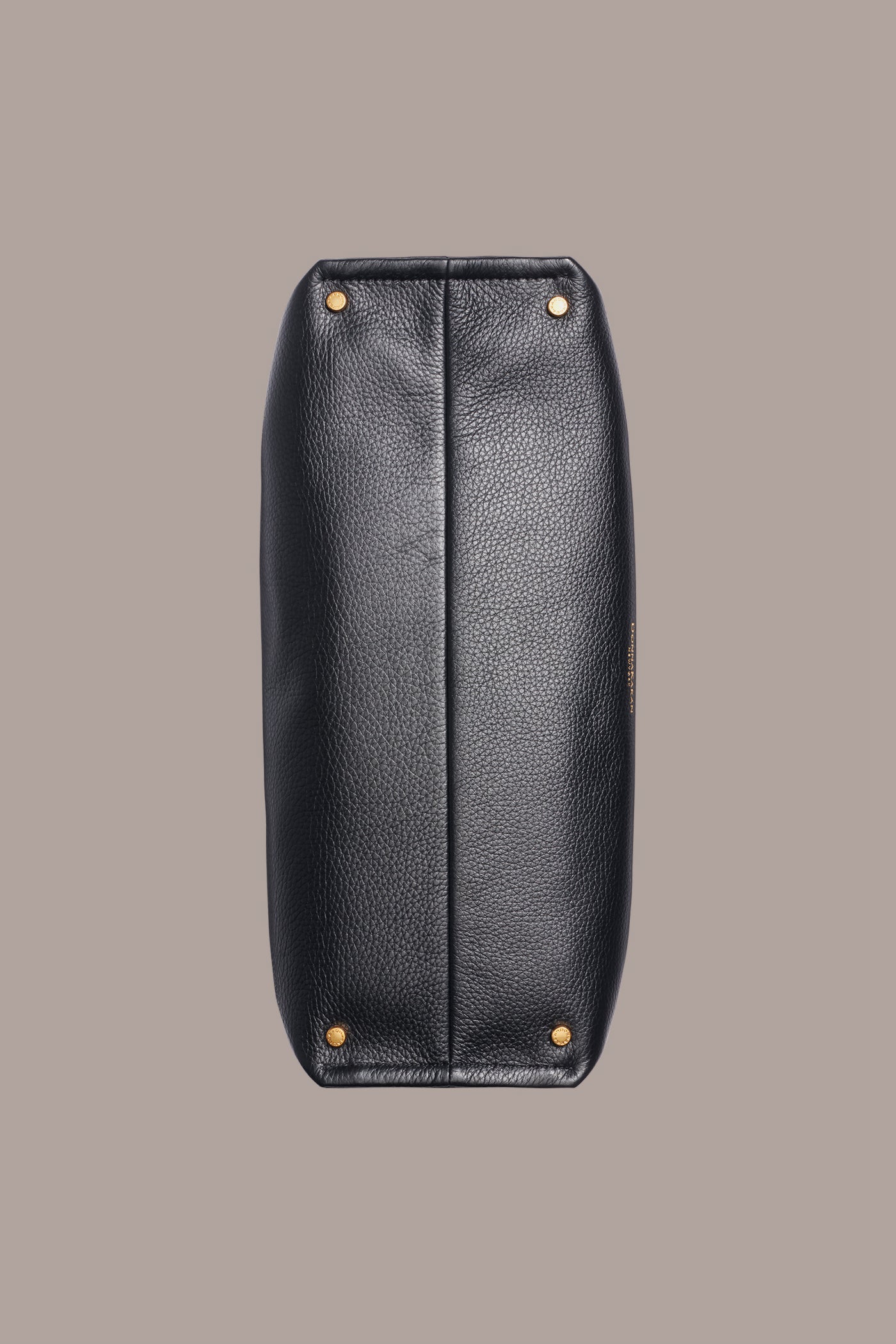 BLACK/GOLD CASHMERE MEDIUM TOTE Donna Karan