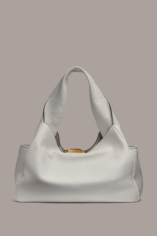 BRILLANT WHITE AMAGANSETT TOTE BAG Donna Karan