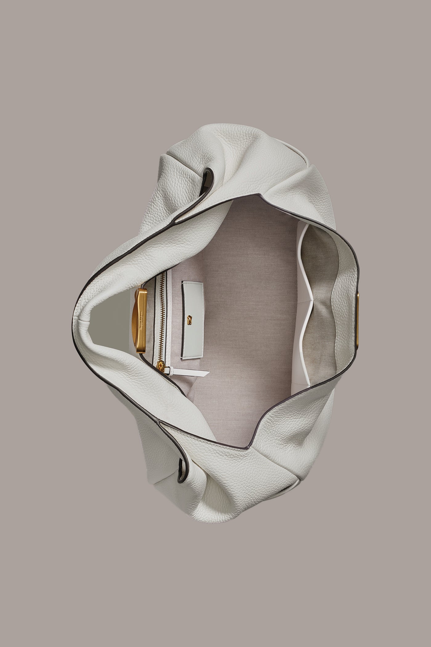 BRILLANT WHITE AMAGANSETT TOTE BAG Donna Karan