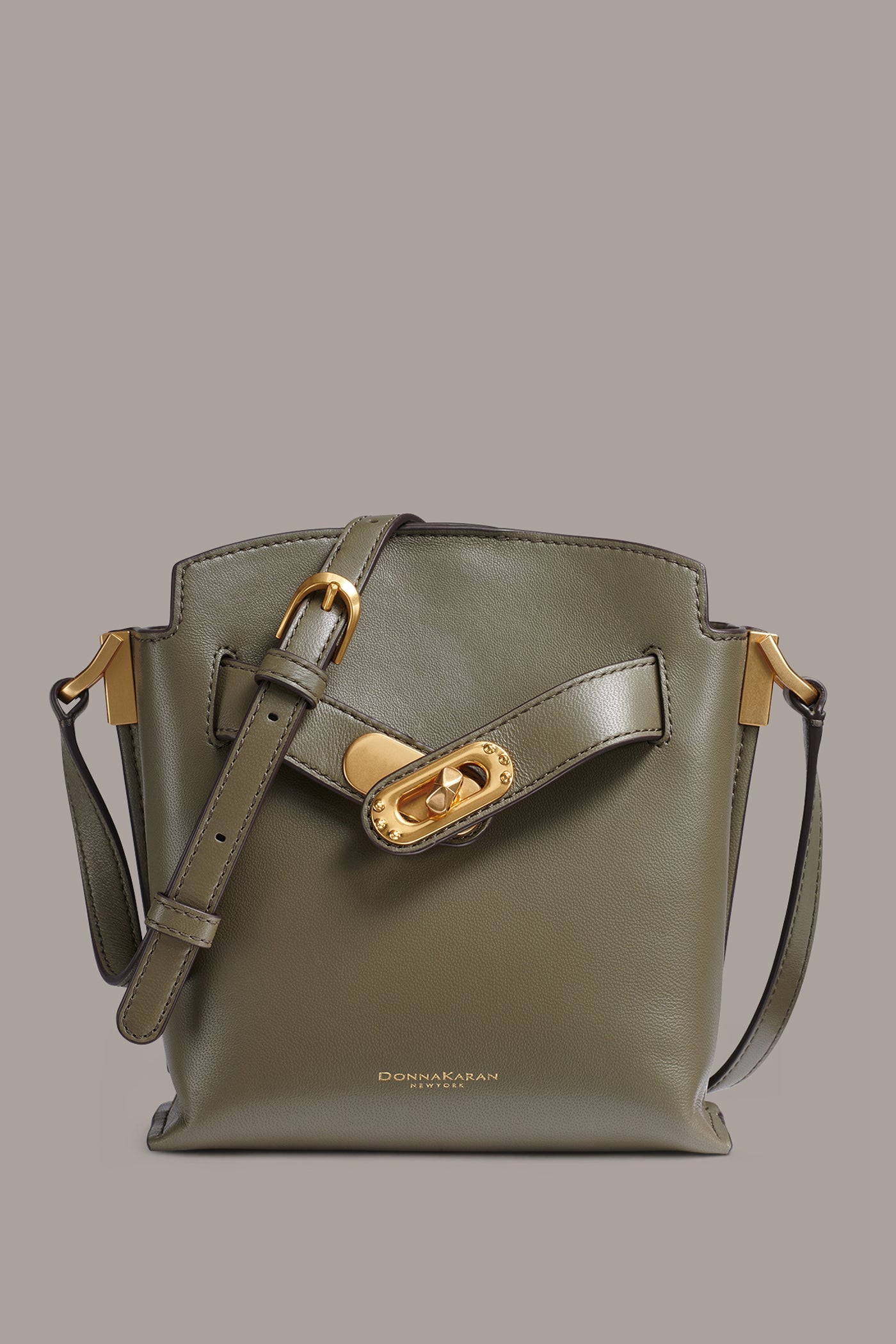 Capers BRIDGEHAMPTON LEATHER CROSSBODY BAG Donna Karan
