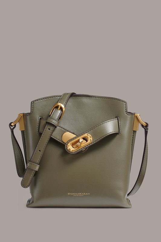 Capers BRIDGEHAMPTON LEATHER CROSSBODY BAG Donna Karan