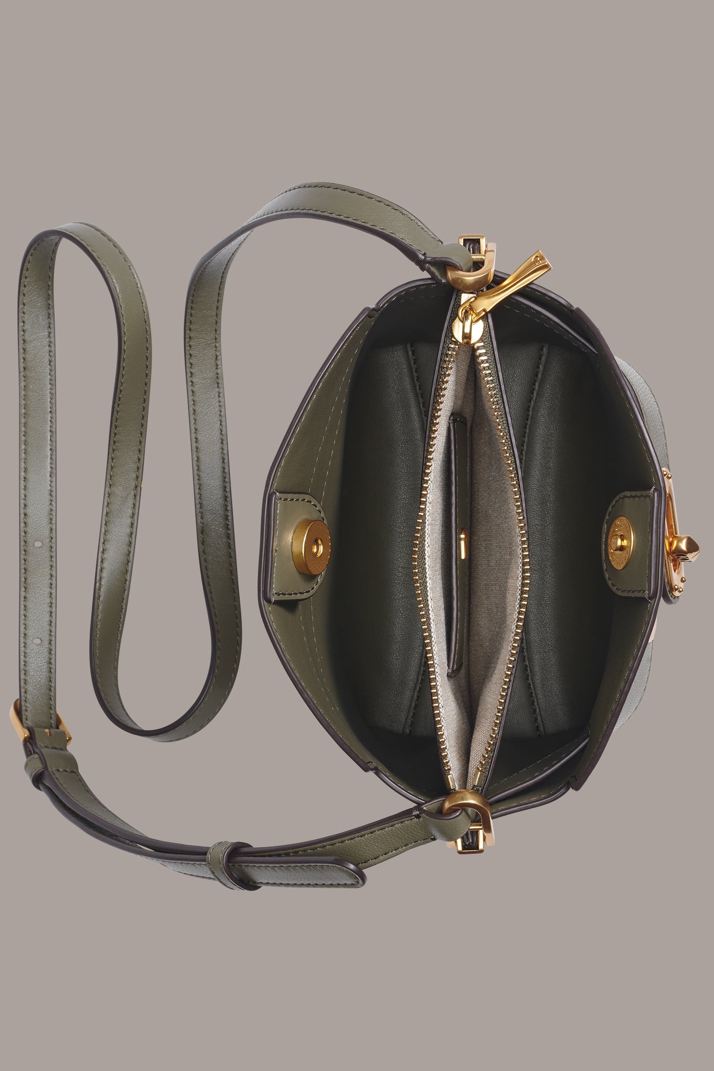 Capers BRIDGEHAMPTON LEATHER CROSSBODY BAG Donna Karan