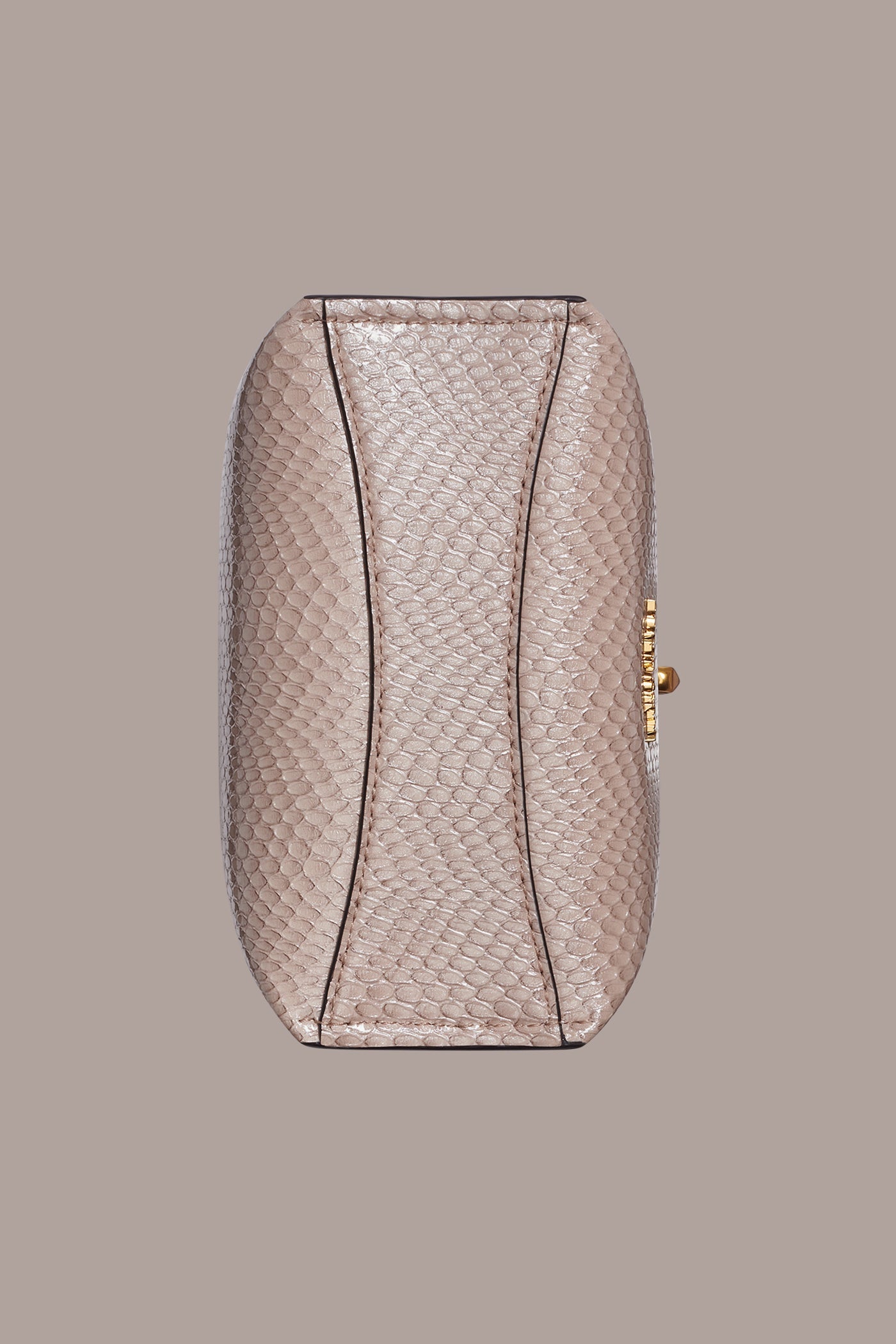 Snow Petal BRIDGEHAMPTON SNAKE-EFFECT LEATHER CROSSBODY BAG Donna Karan