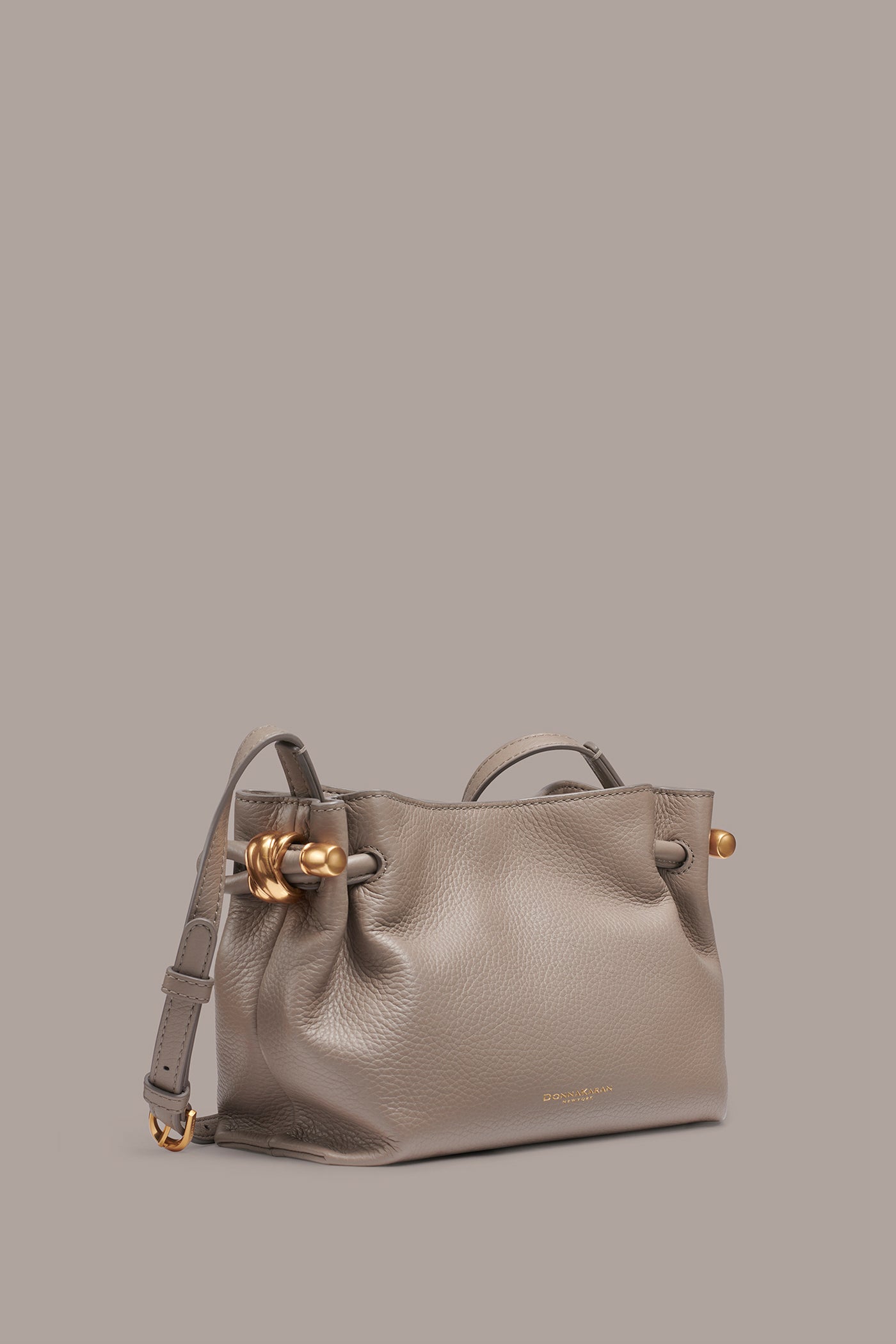 CLOUD CASHMERE LEATHER CROSSBODY BAG Donna Karan